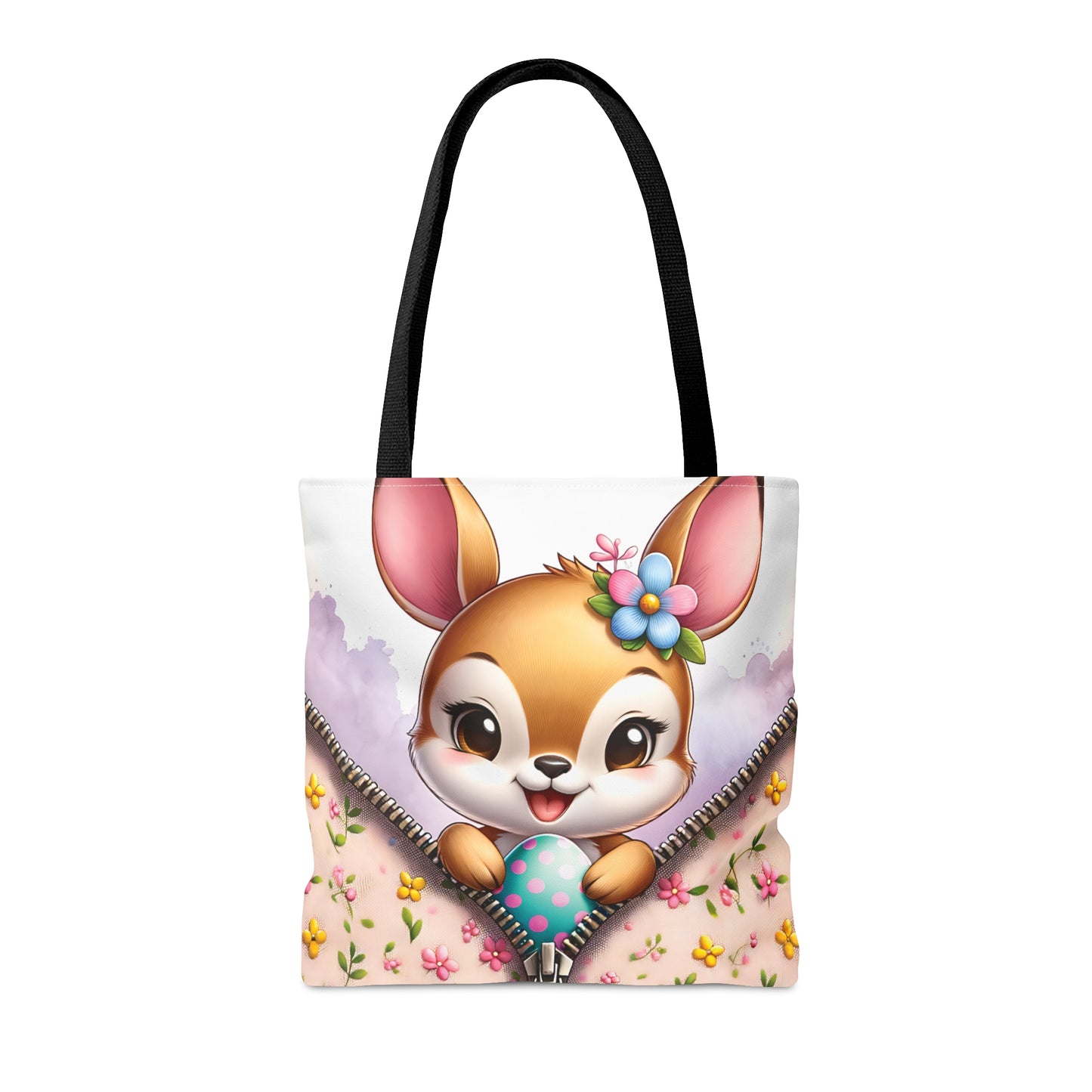 Tote Bag, Easter, Cute Deer, Personalised/Non-Personalised Tote bag