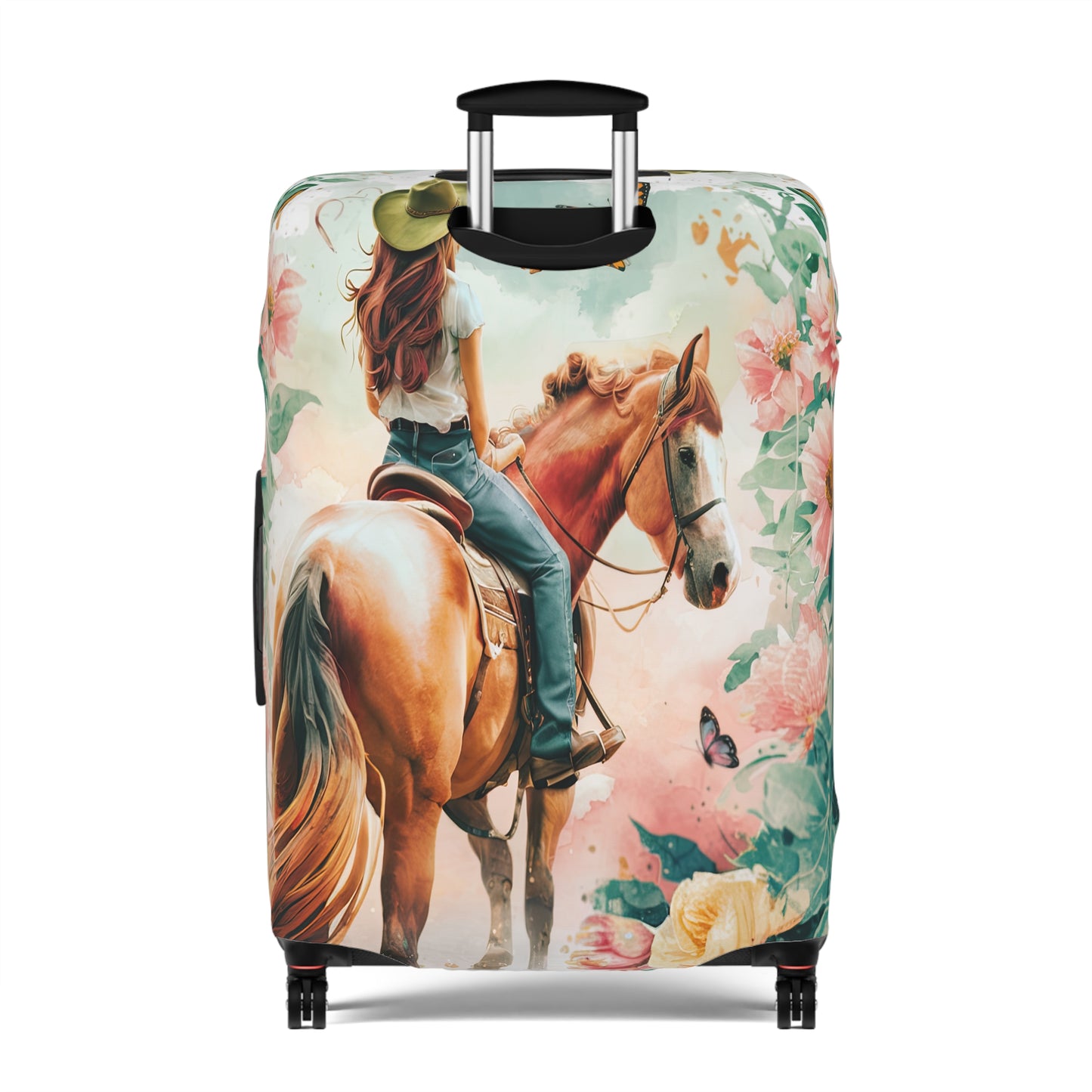 Luggage Cover, Country and Western, Country Girl and Horse, awd-1716