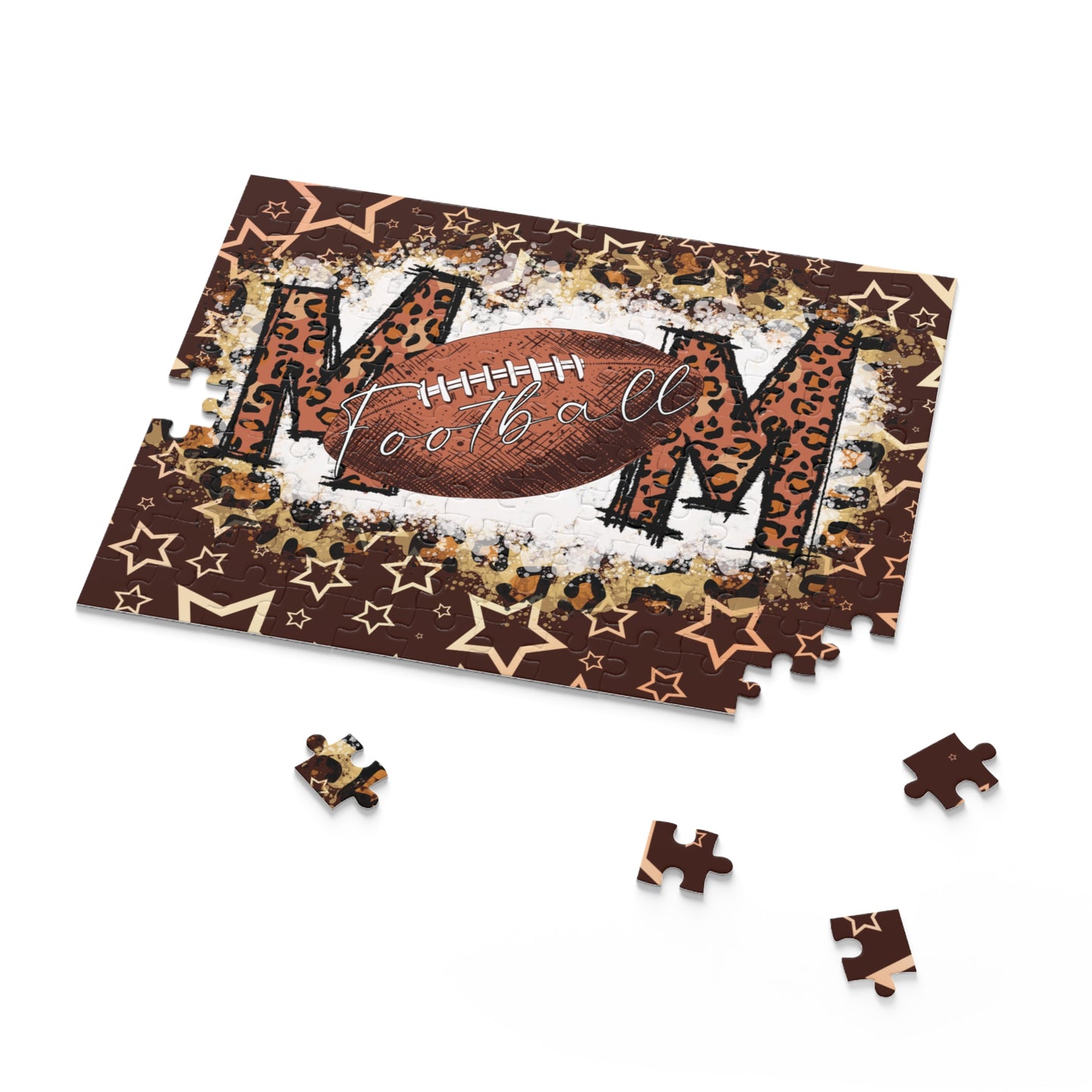 Personalised/Non-Personalised Puzzle, Football, Mum, Mom (120, 252, 500-Piece)