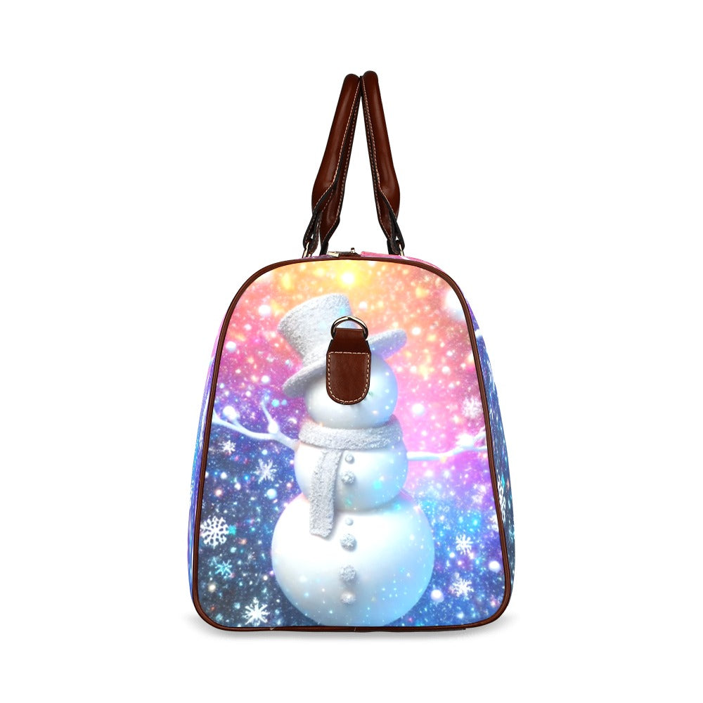 Snowman5 Waterproof Travel Bag/Small (Model 1639)