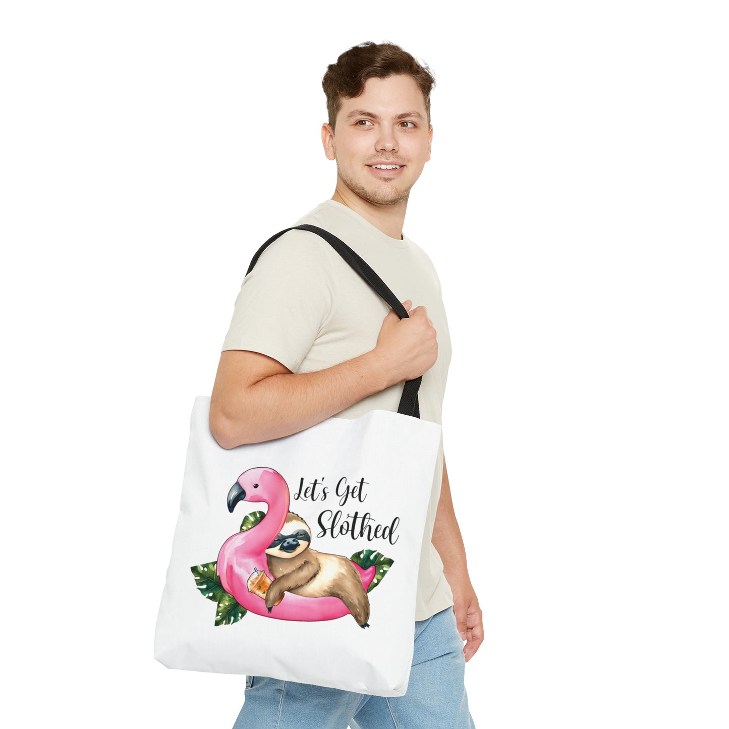 Tote Bag, Sloth, Personalised/Non-Personalised Tote bag