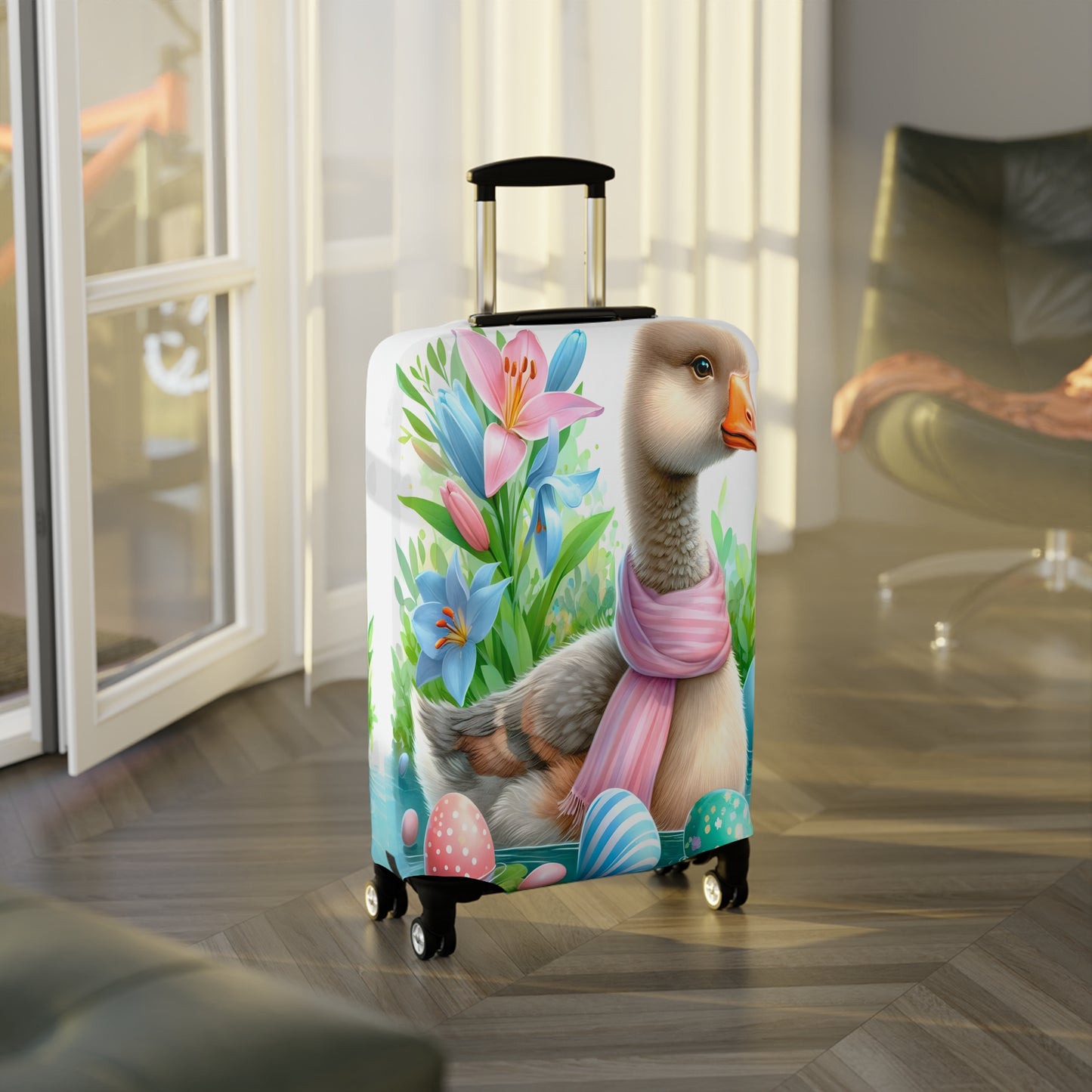 Luggage Cover, Easter, Duck, awd-1612