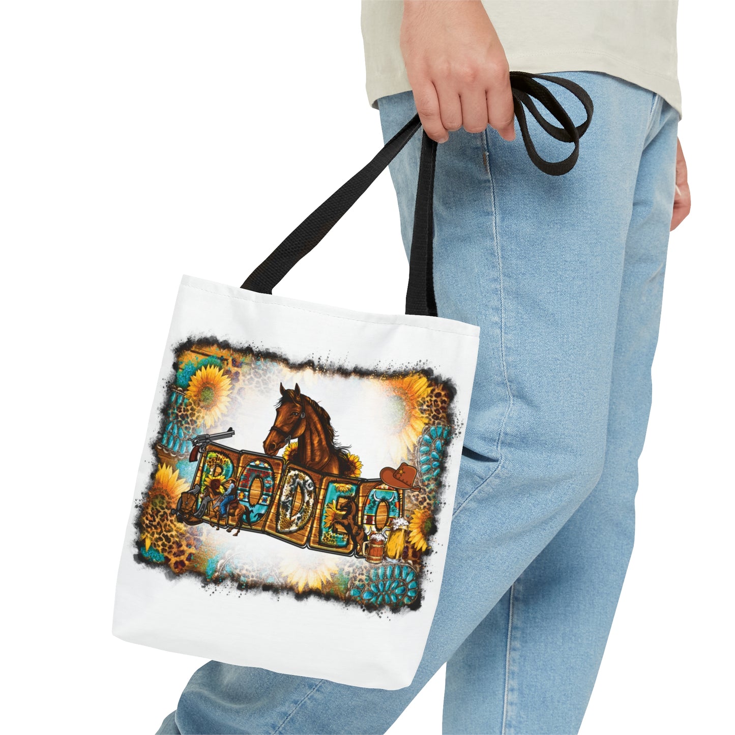 Tote Bag, Western, Rodeo