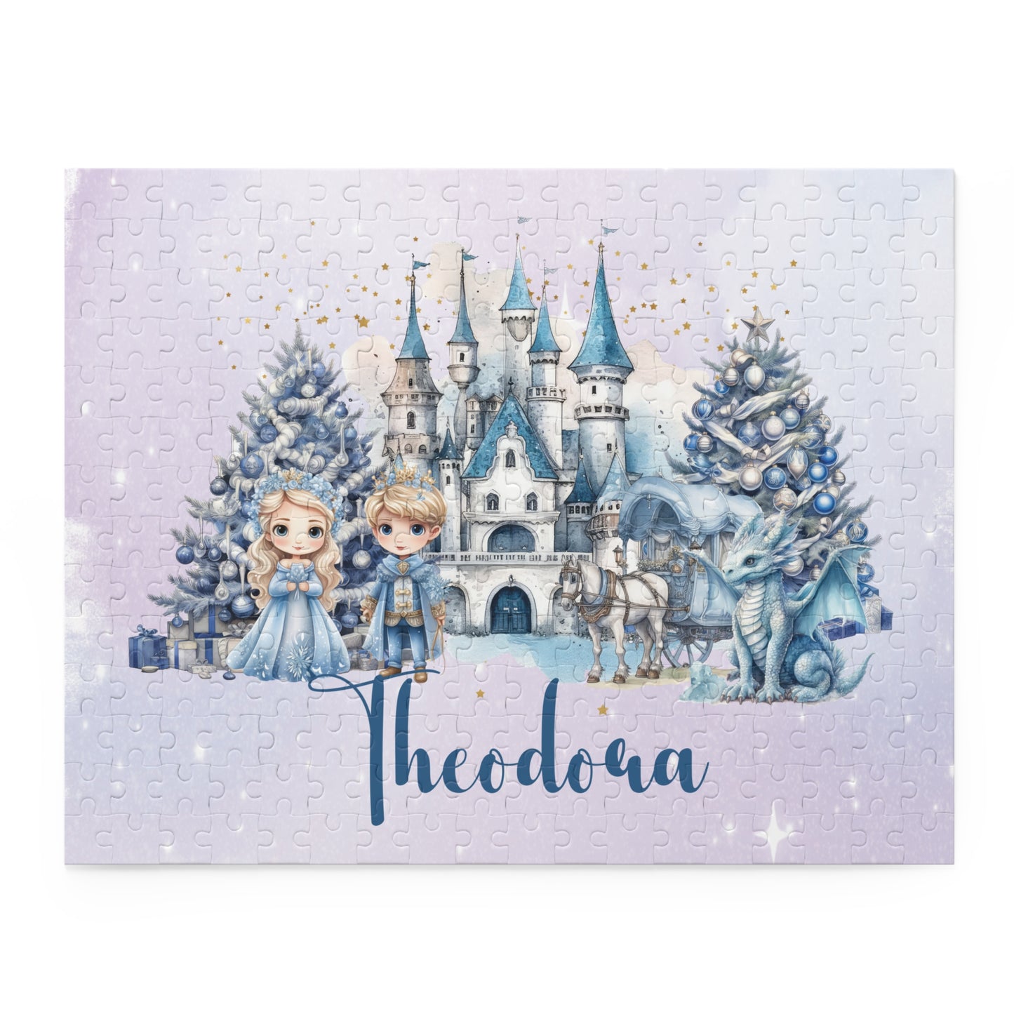 Puzzle, Christmas, Fairy-Tale, Personalised/Non-Personalised, (120, 252, 500-Piece)