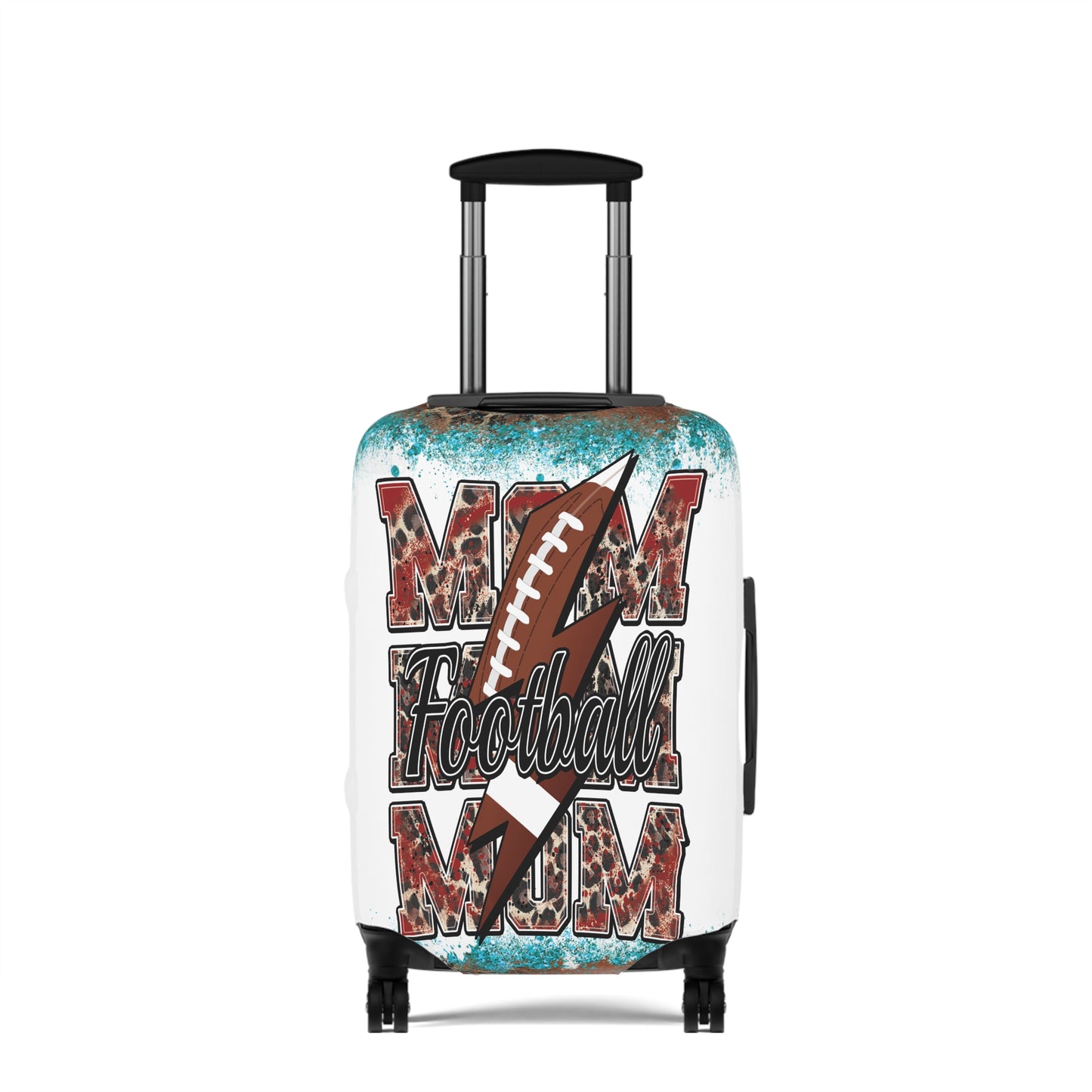 Luggage Cover, Football Mom/Mum, awd-312