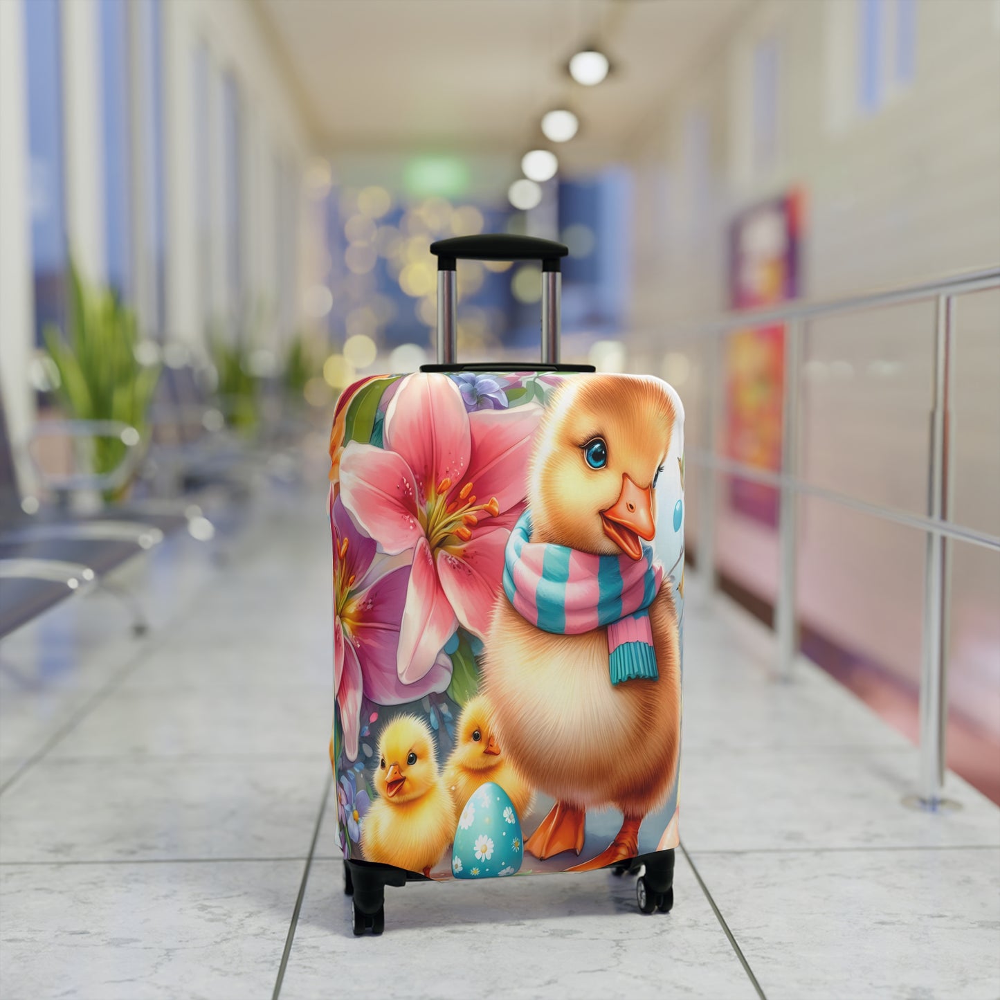 Luggage Cover, Easter, Duck, awd-1608