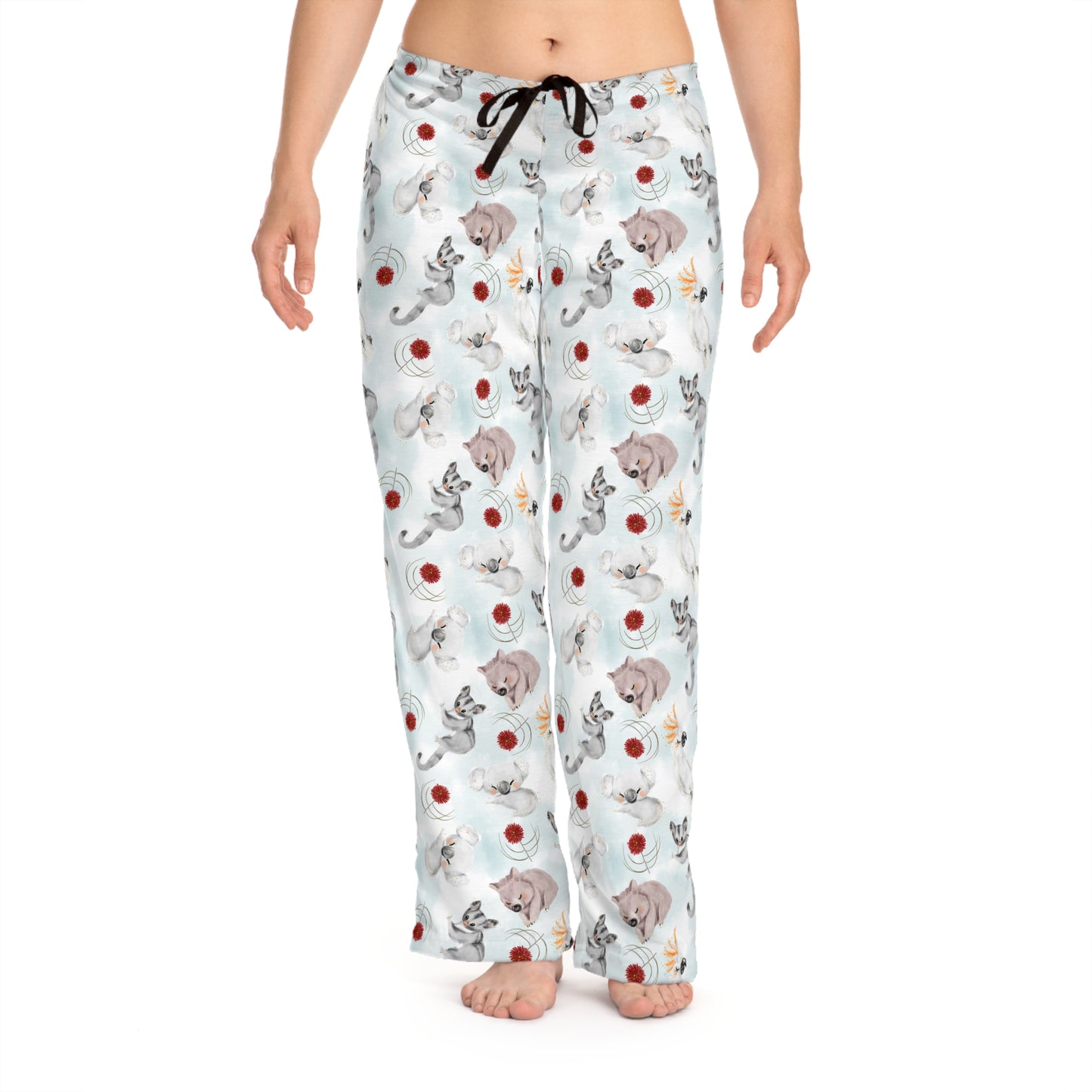 Women's Pyjama Pants, Australian Animals, Sleepwear Bottoms