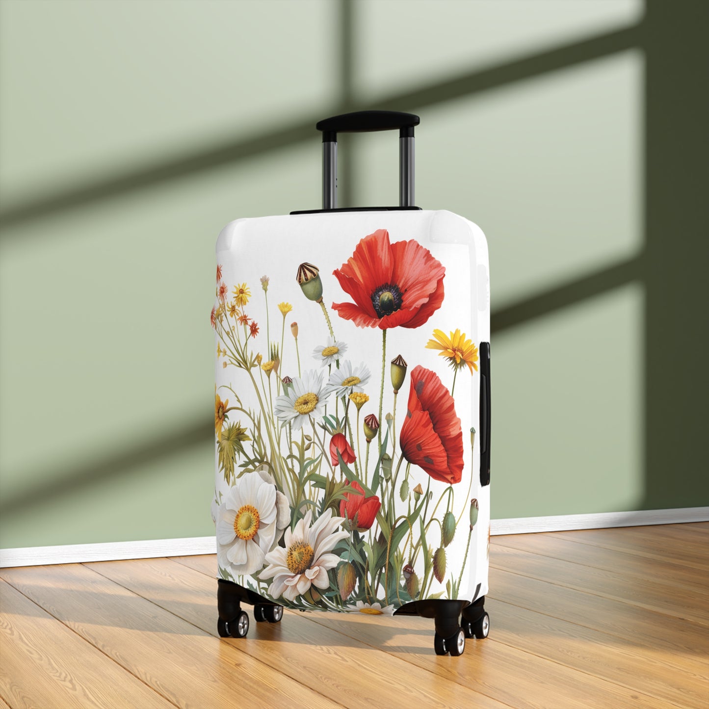 Luggage Cover, Floral, Wildflowers, awd-3043