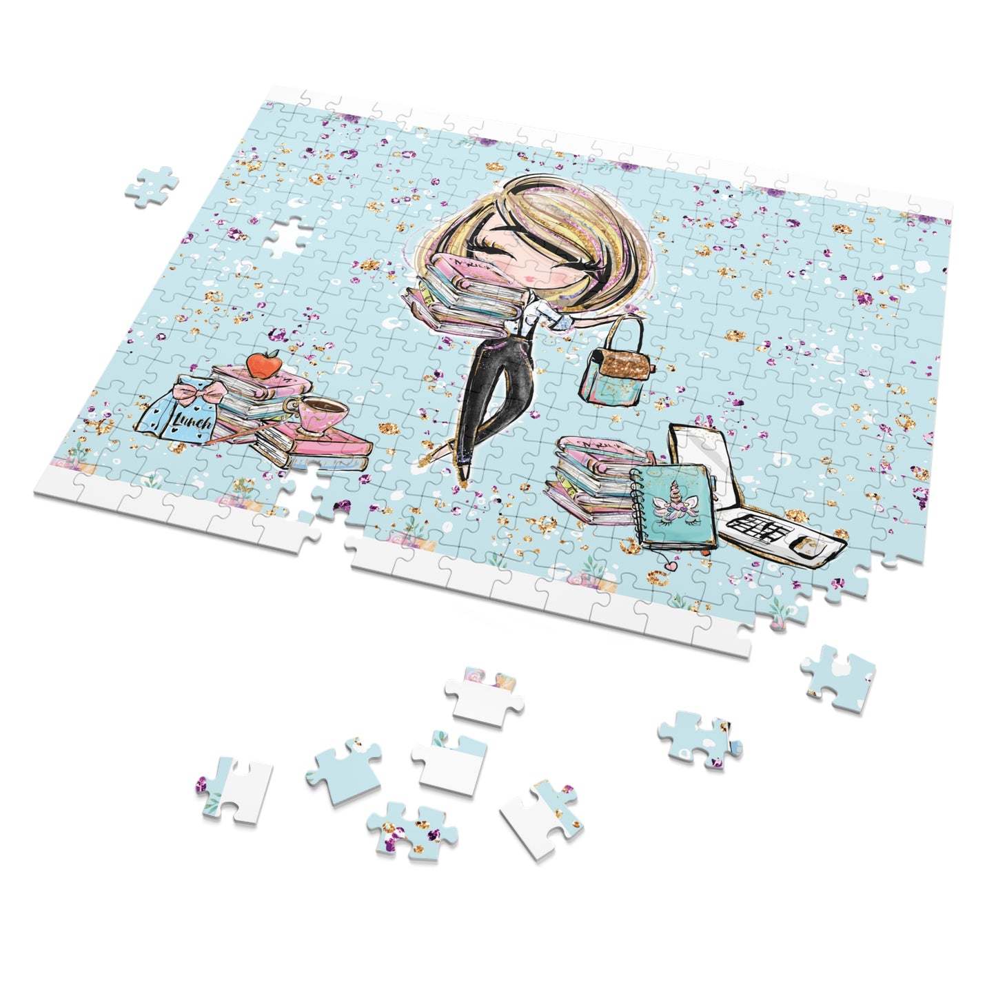 Jigsaw Puzzle, Teacher, Personalised/Non-Personalised (30, 110, 252, 500,1000-Piece)