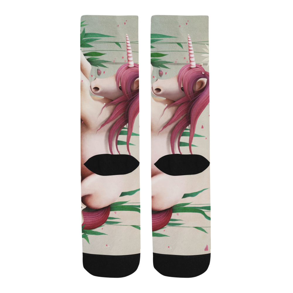 pony unicorn Trouser Socks