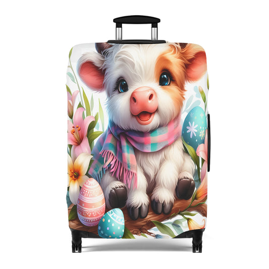 Luggage Cover, Cow, awd-1629