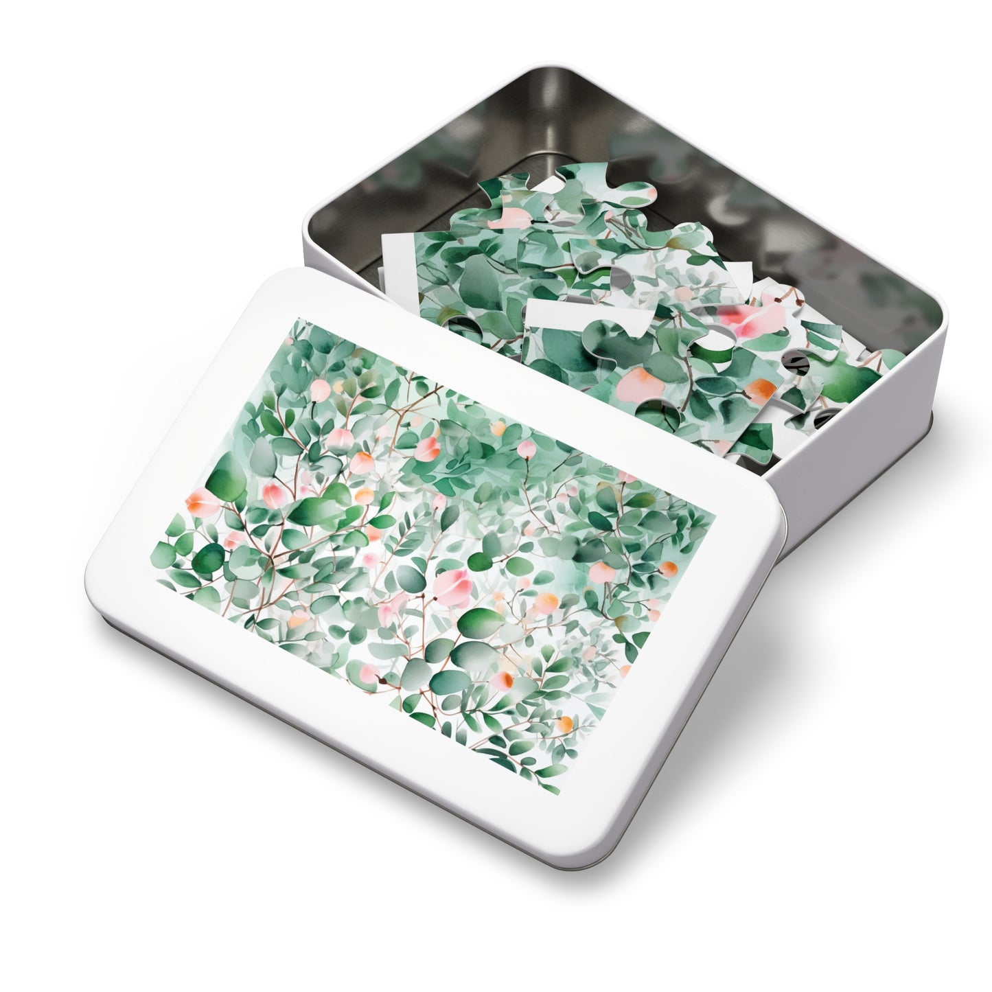 Jigsaw Puzzle, Eucalyptus Leaves, Personalised/Non-Personalised (30, 110, 252, 500,1000-Piece)