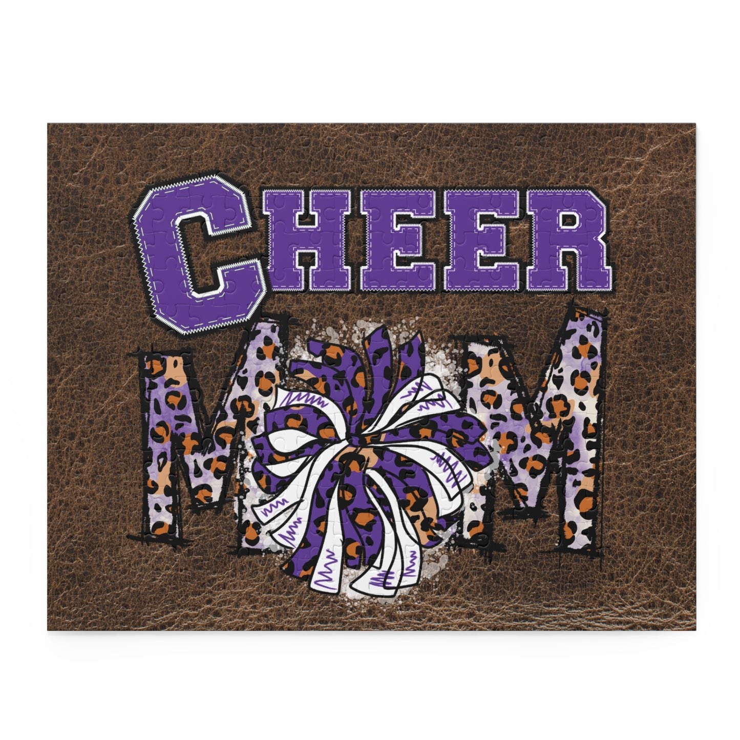 Personalised/Non-Personalised Puzzle, Cheer Mom (120, 252, 500-Piece)