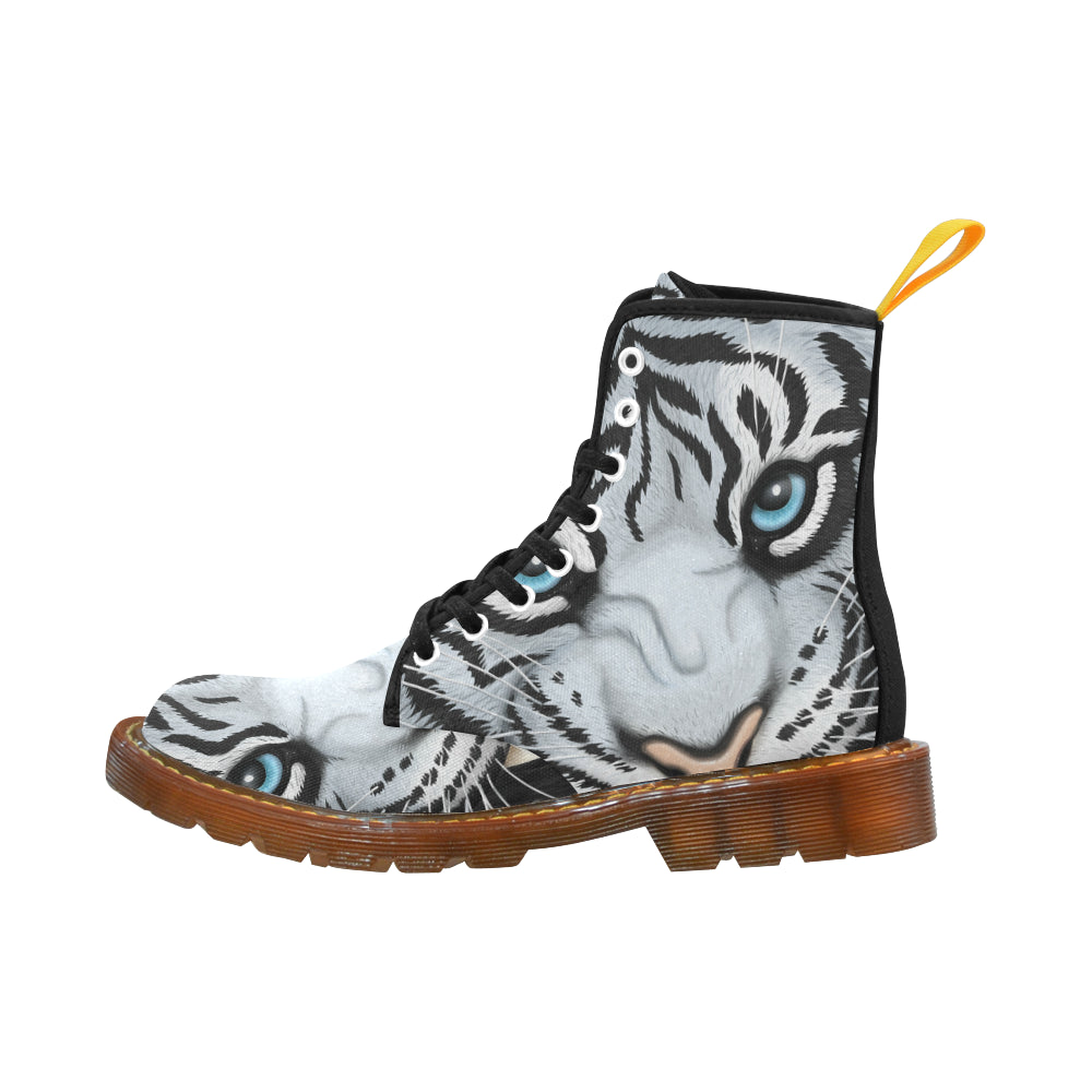 White tiger honey Martin Boots For Men Model 1203H