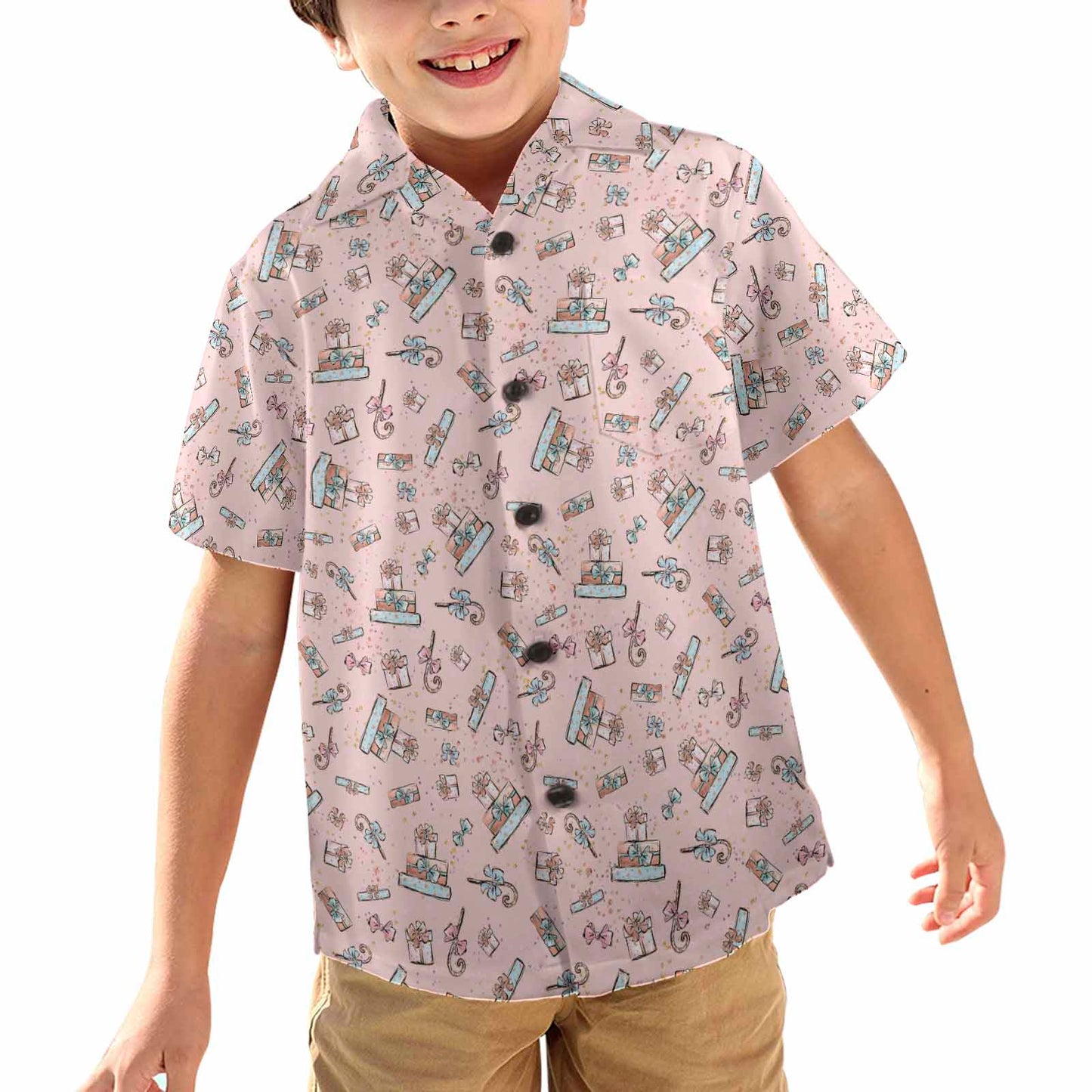 Presents 50  Little Boys Hawaiian Shirt