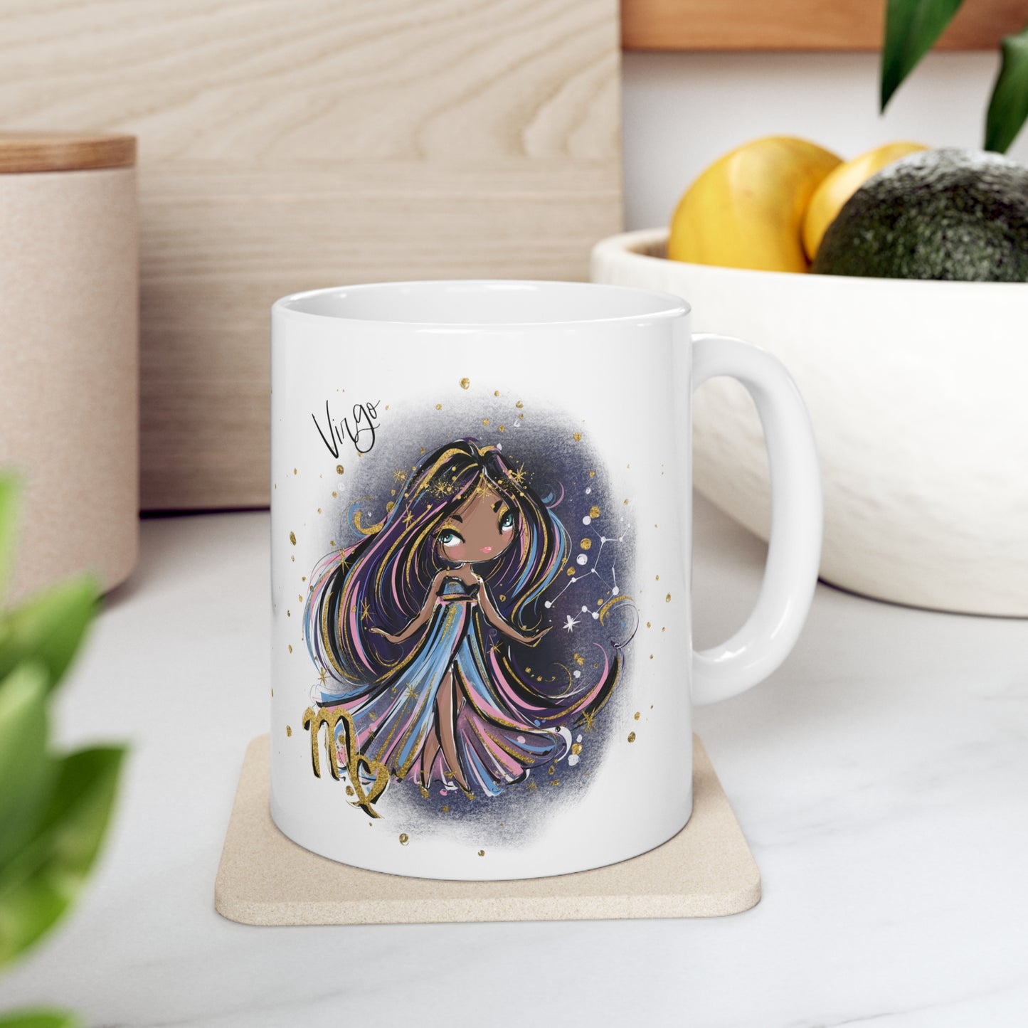 Personalised/Non Personalised Zodiac Sign, Taurus, Ceramic Mug 11oz