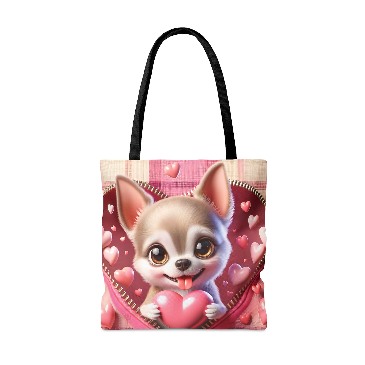 Tote Bag, Cute Dog, Personalised/Non-Personalised Tote bag