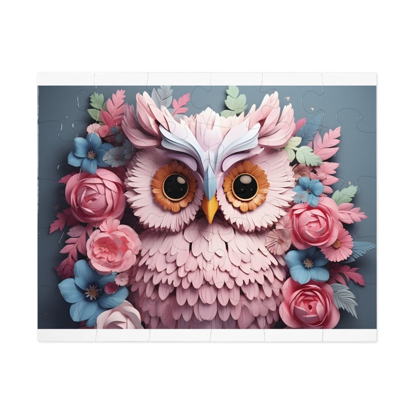 Jigsaw Puzzle, Owl, Personalised/Non-Personalised (30, 110, 252, 500,1000-Piece)