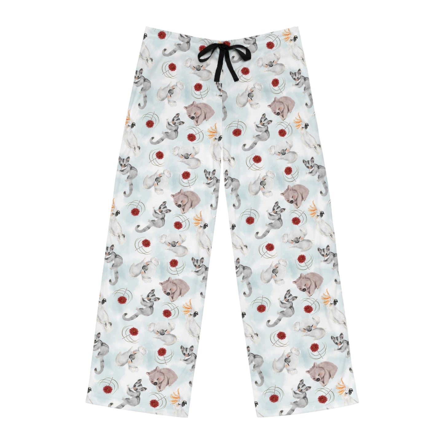 Men's Pyjama Pants, Australian Animals, Sleepwear Bottoms