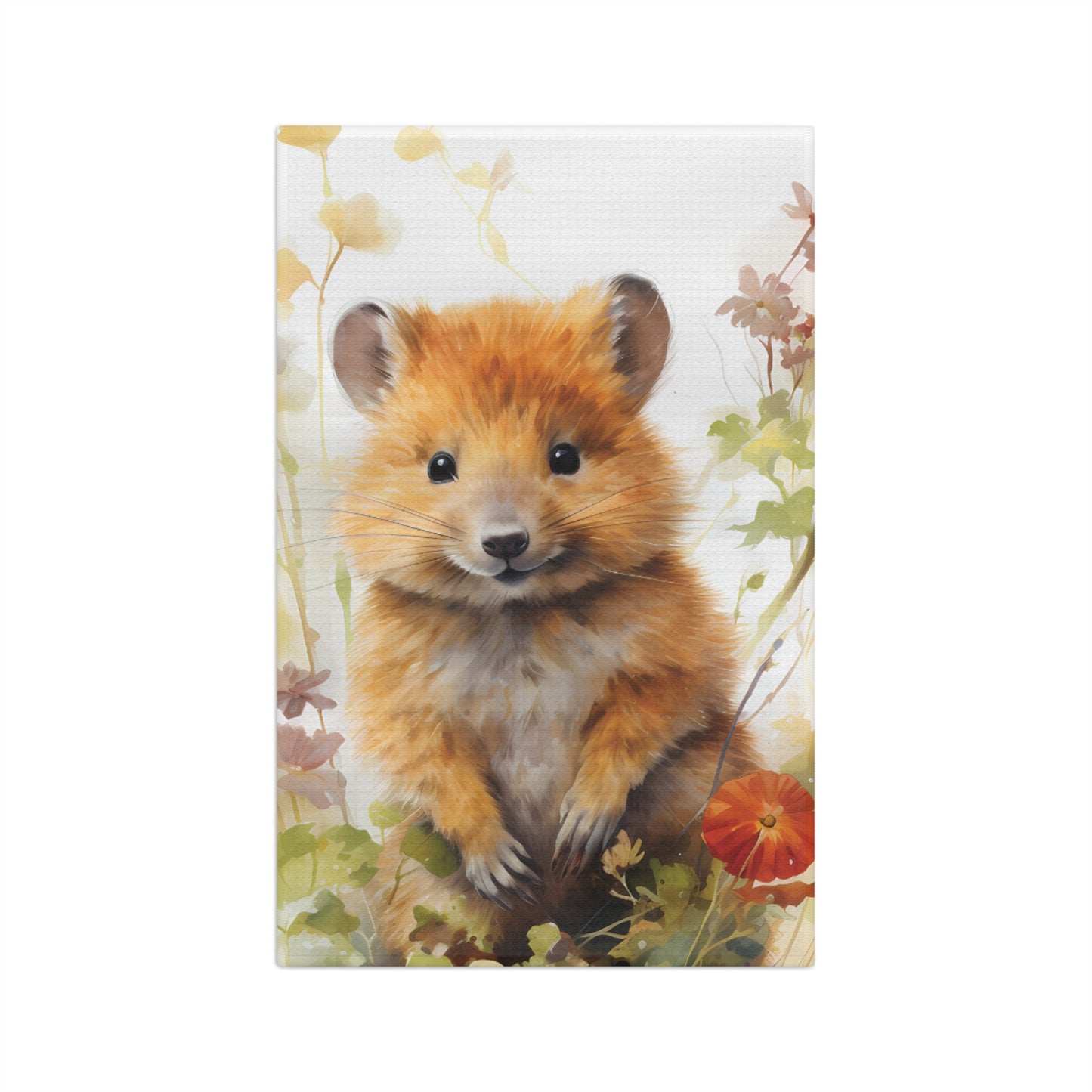 Microfiber Tea Towel, Australian Animals, Quokka