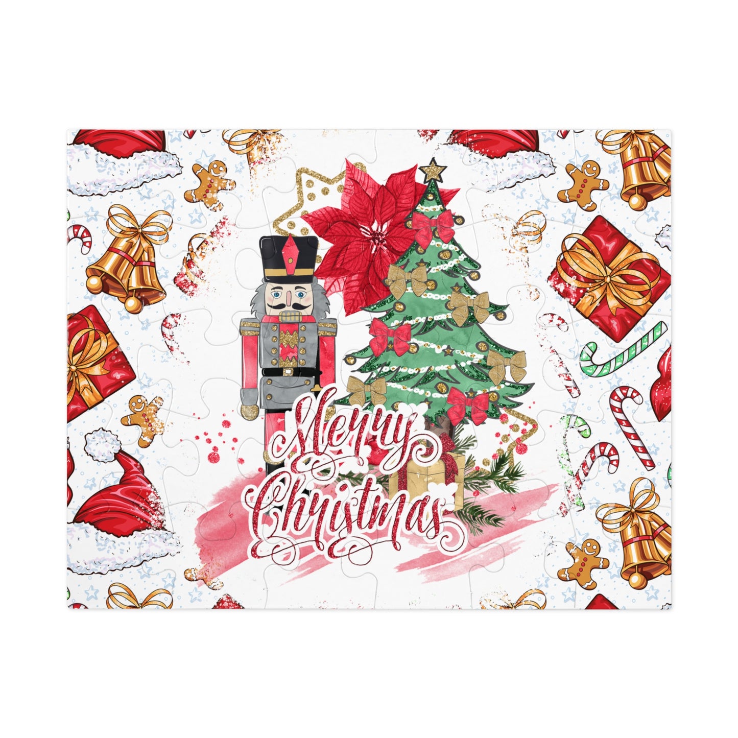 Puzzle, Christmas Nutcracker, Personalised/Non-Personalised (30, 110, 252, 500,1000-Piece)