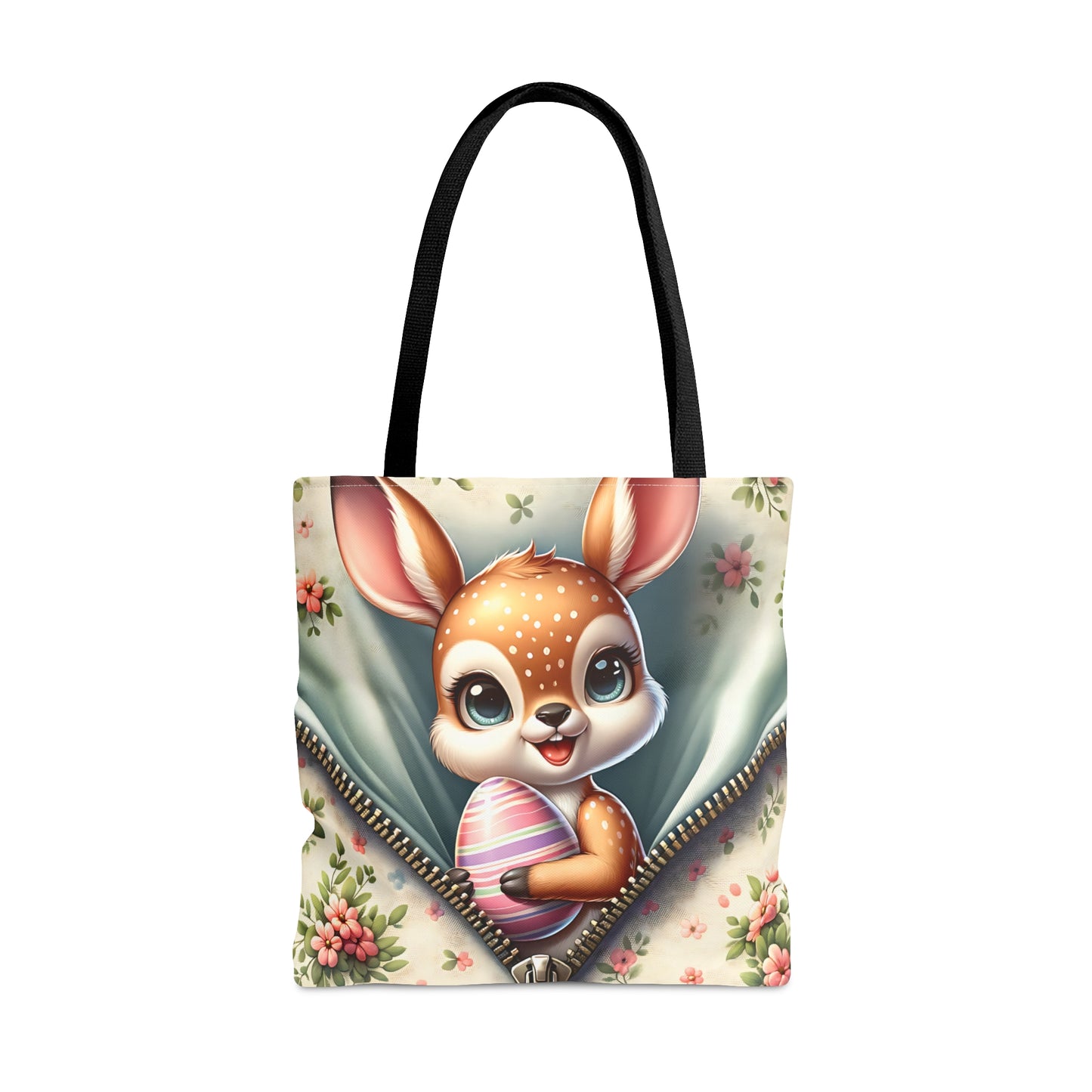 Tote Bag, Easter, Cute Deer, Personalised/Non-Personalised Tote bag