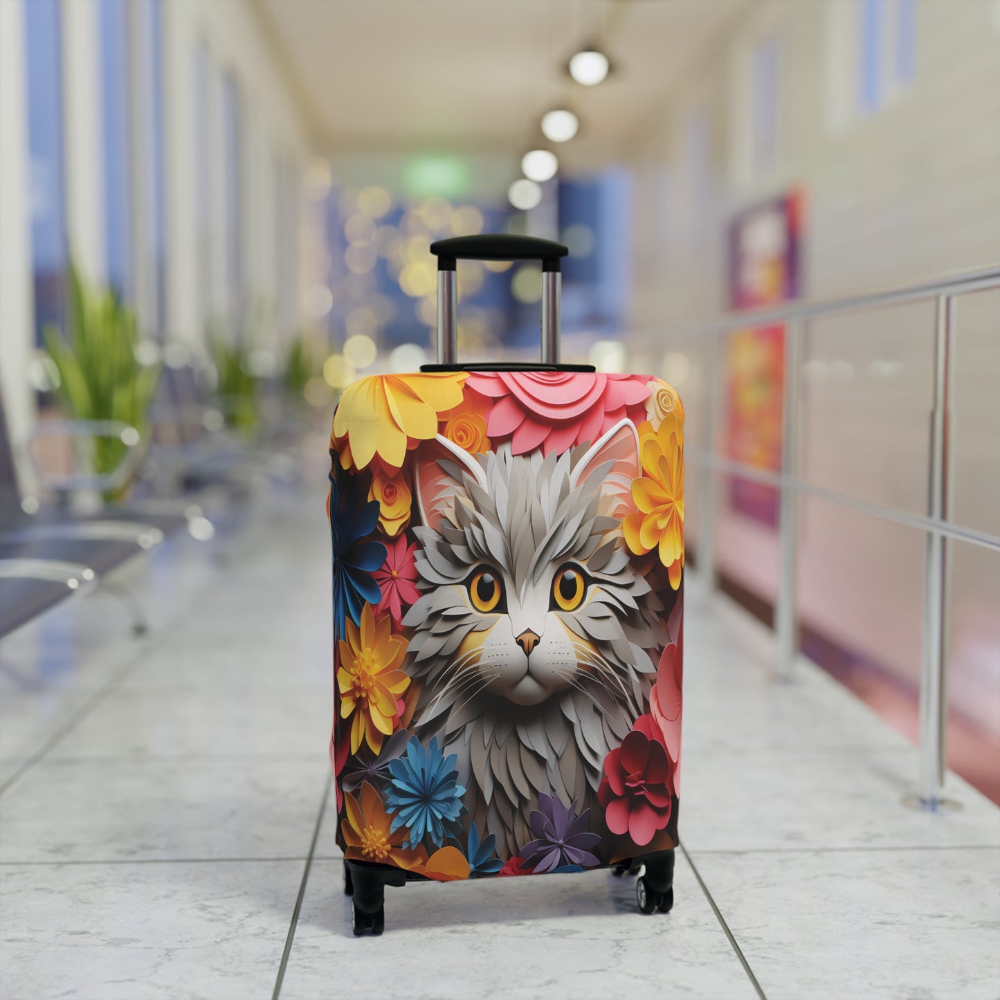 Luggage Cover, Cat, awd-423