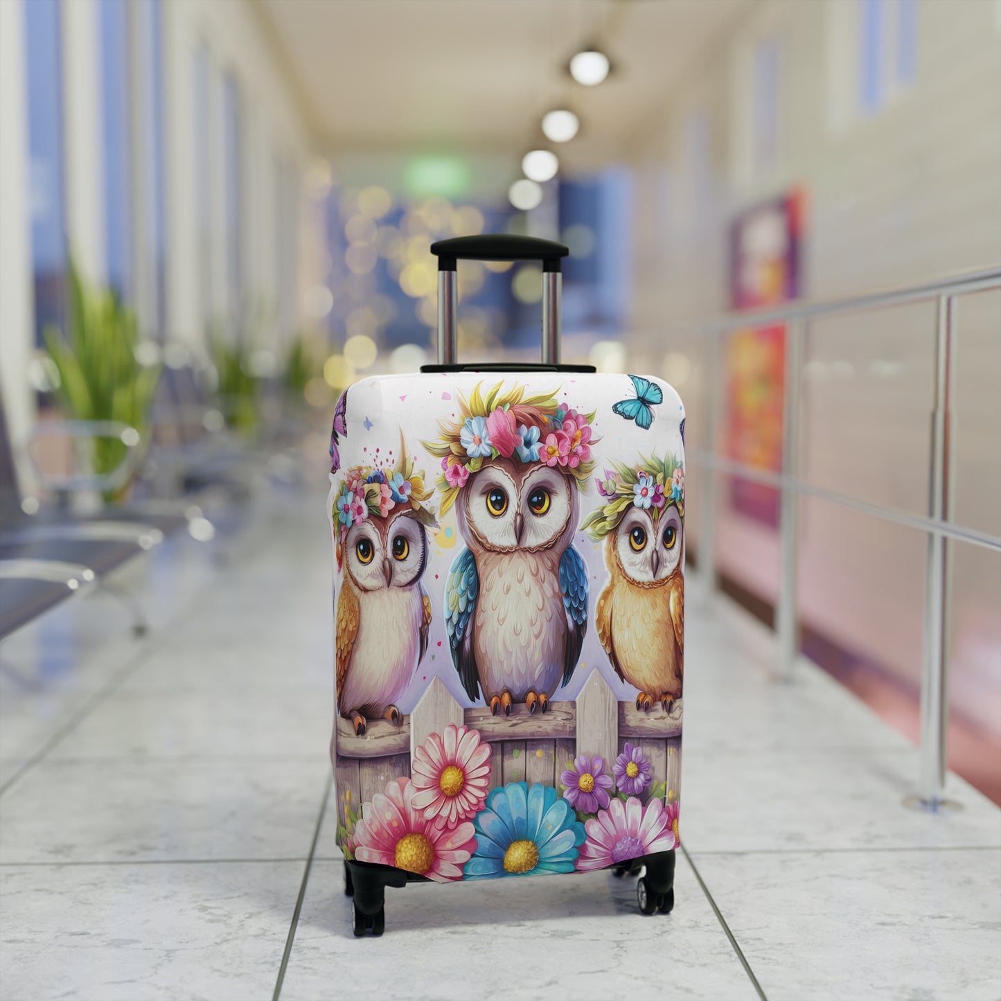 Luggage Cover, Owls, awd-1765