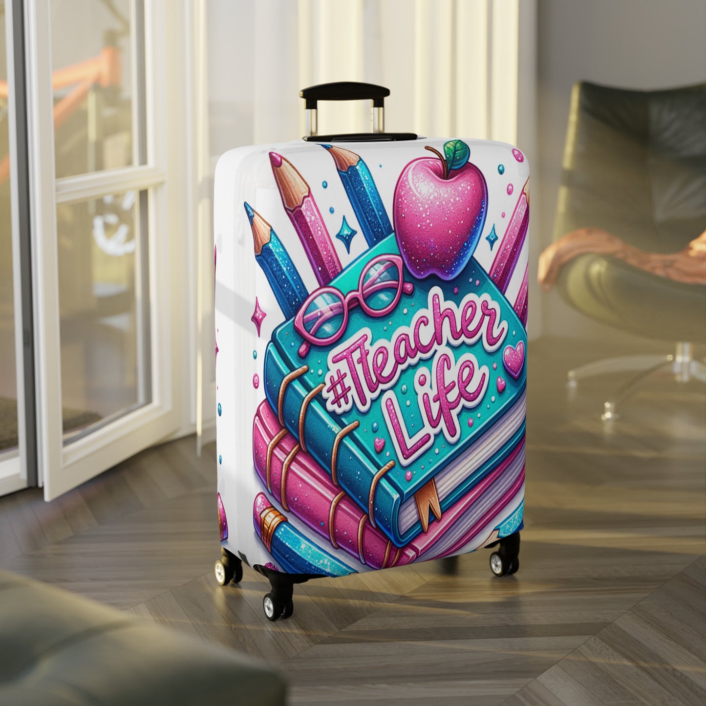 Luggage Cover, Teacher Life, awd-732