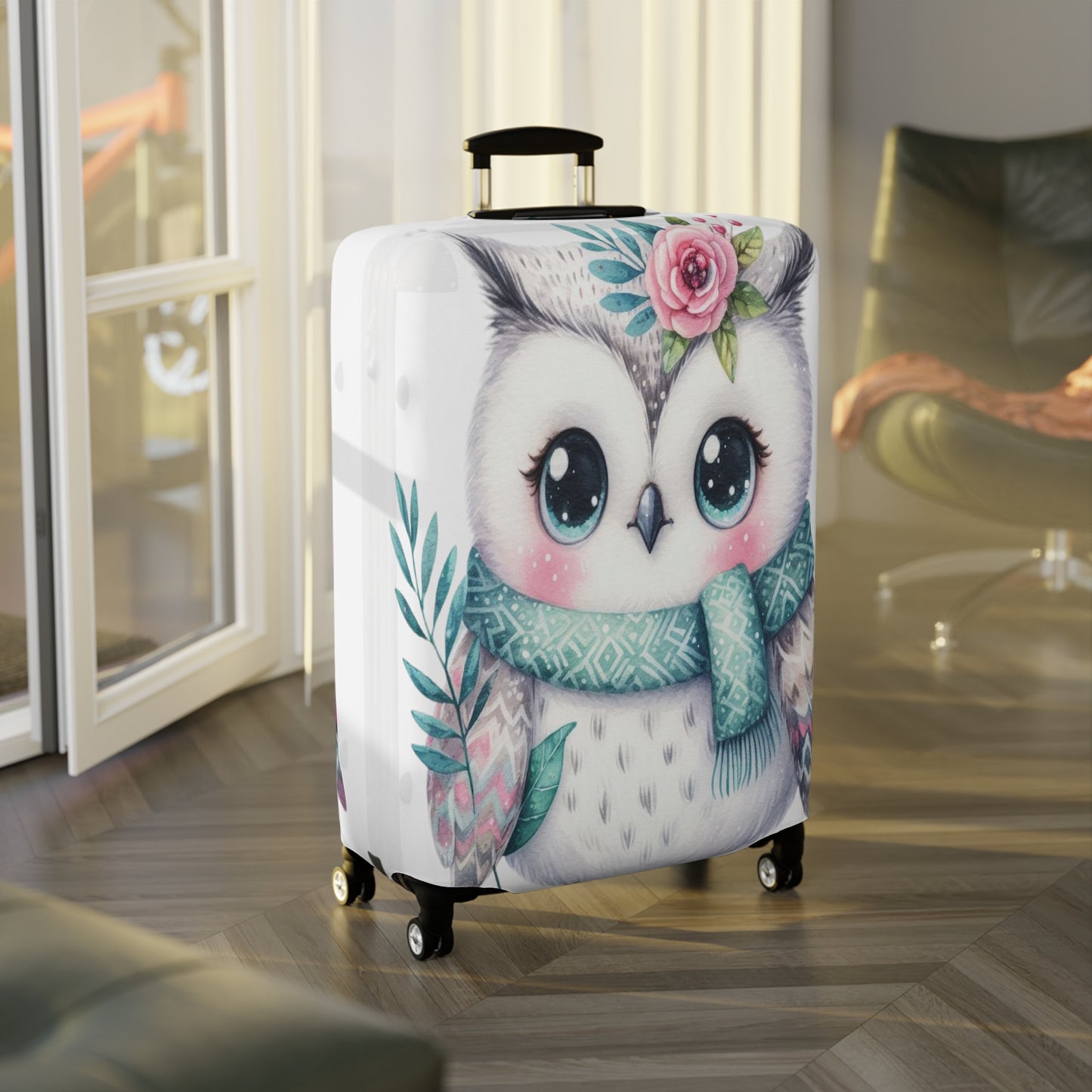 Luggage Cover, Owl, awd-524