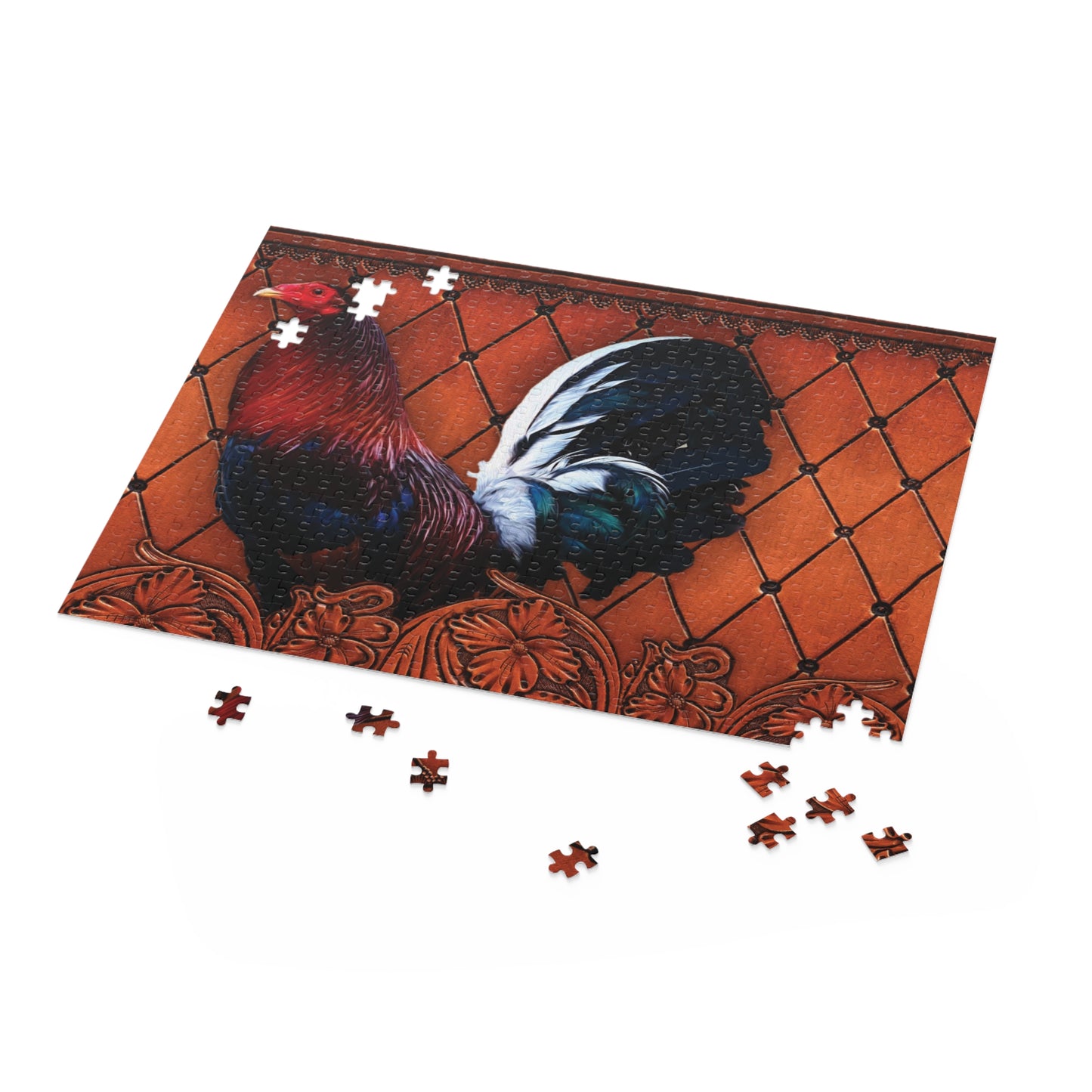 Personalised/Non-Personalised Puzzle, Chicken/Rooster (120, 252, 500-Piece)