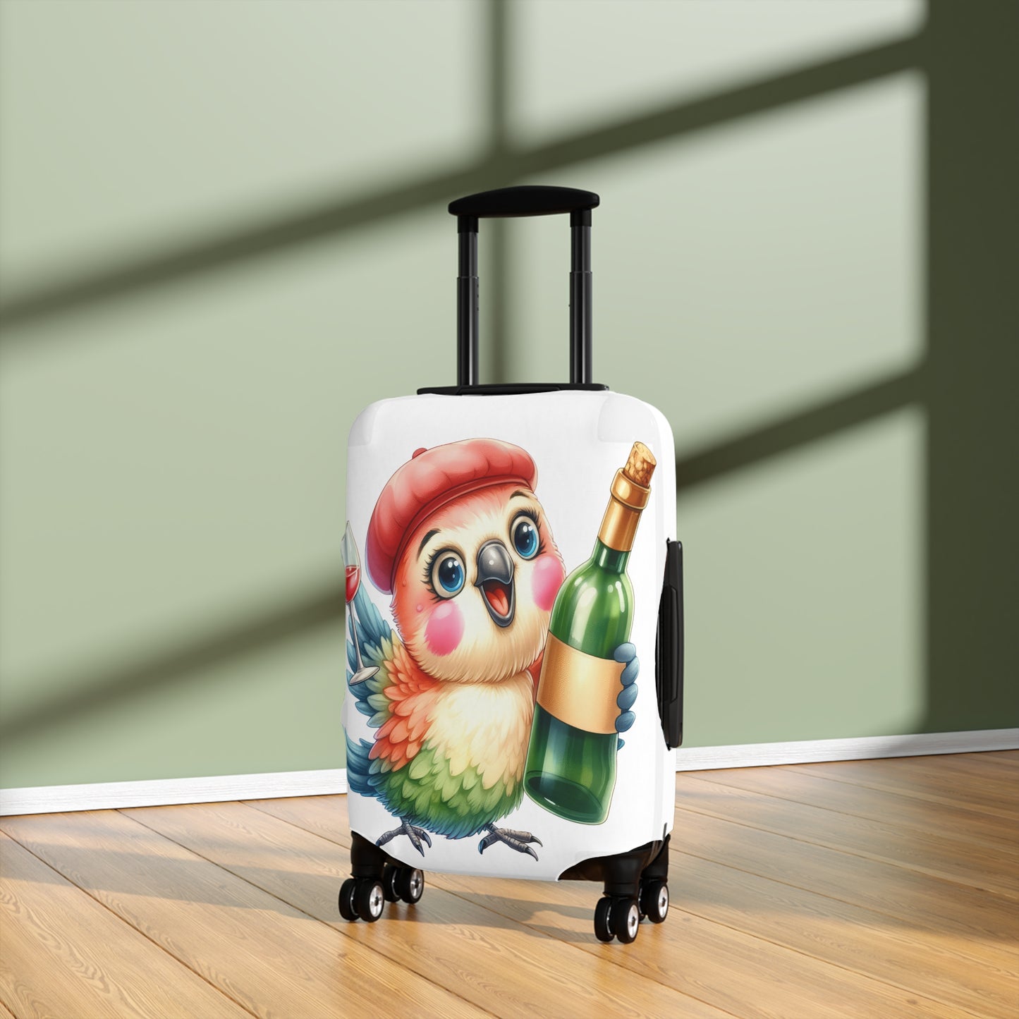 Luggage Cover, Cute Bird, awd-1643