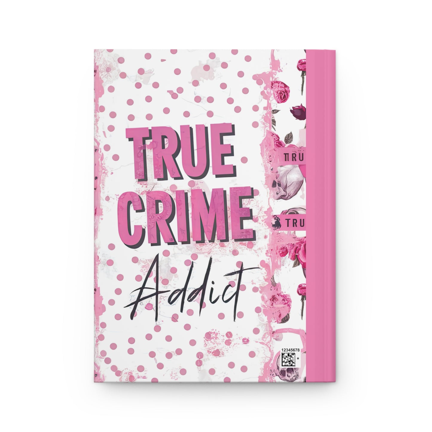 Personalised Hardcover Journal Matte, Mother, True Crime addict, awd-1711