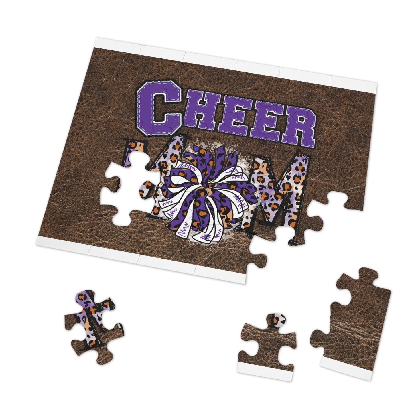 Jigsaw Puzzle, Cheer Mom, Personalised/Non-Personalised (30, 110, 252, 500,1000-Piece)