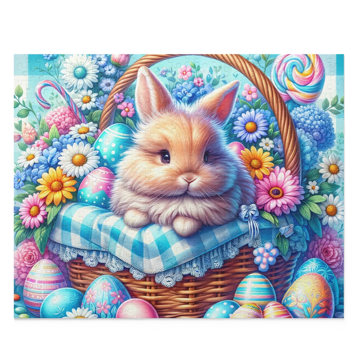 Puzzle, Easter, Rabbit  (120, 252, 500-Piece) awd-622