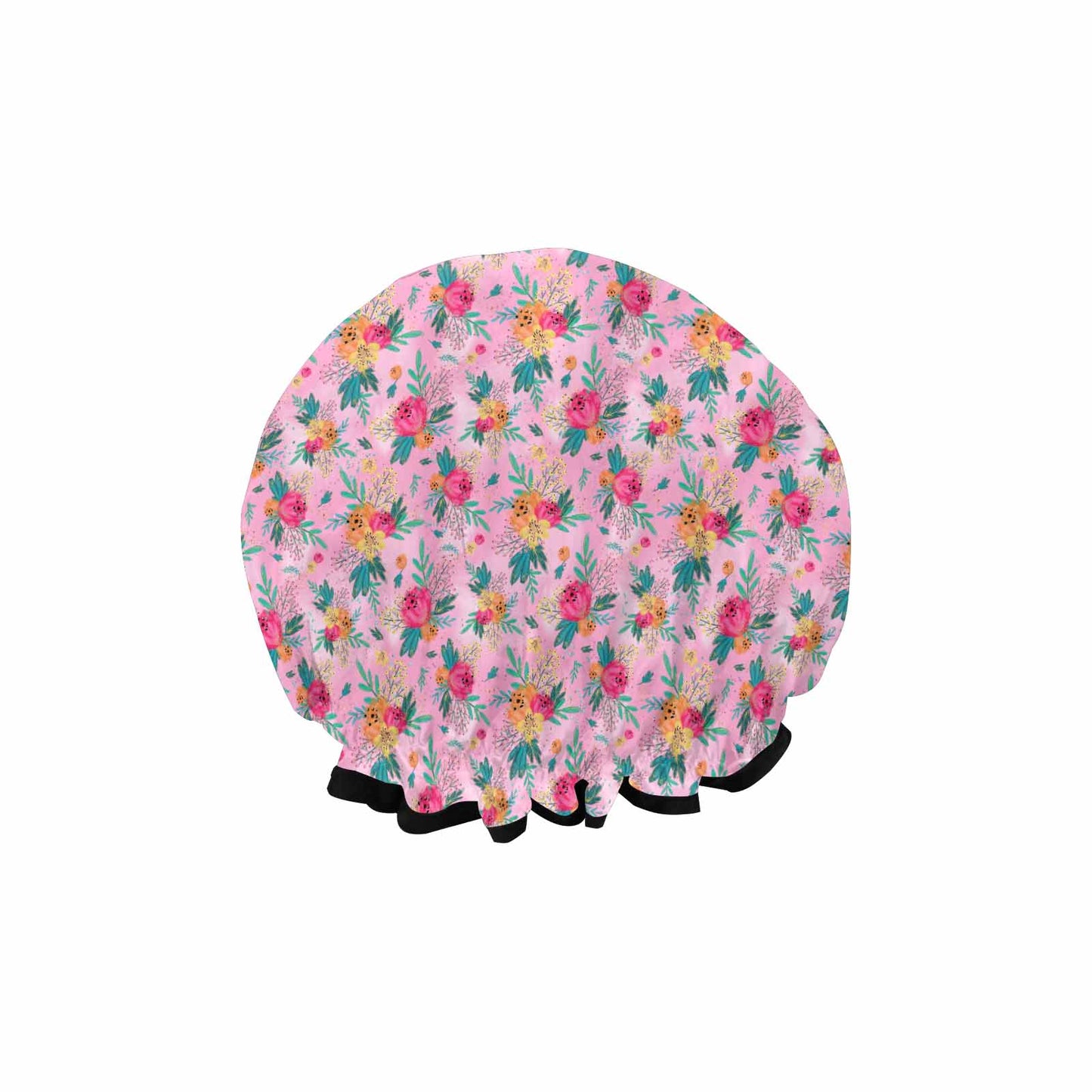 Australian Floral Pink  Shower Cap