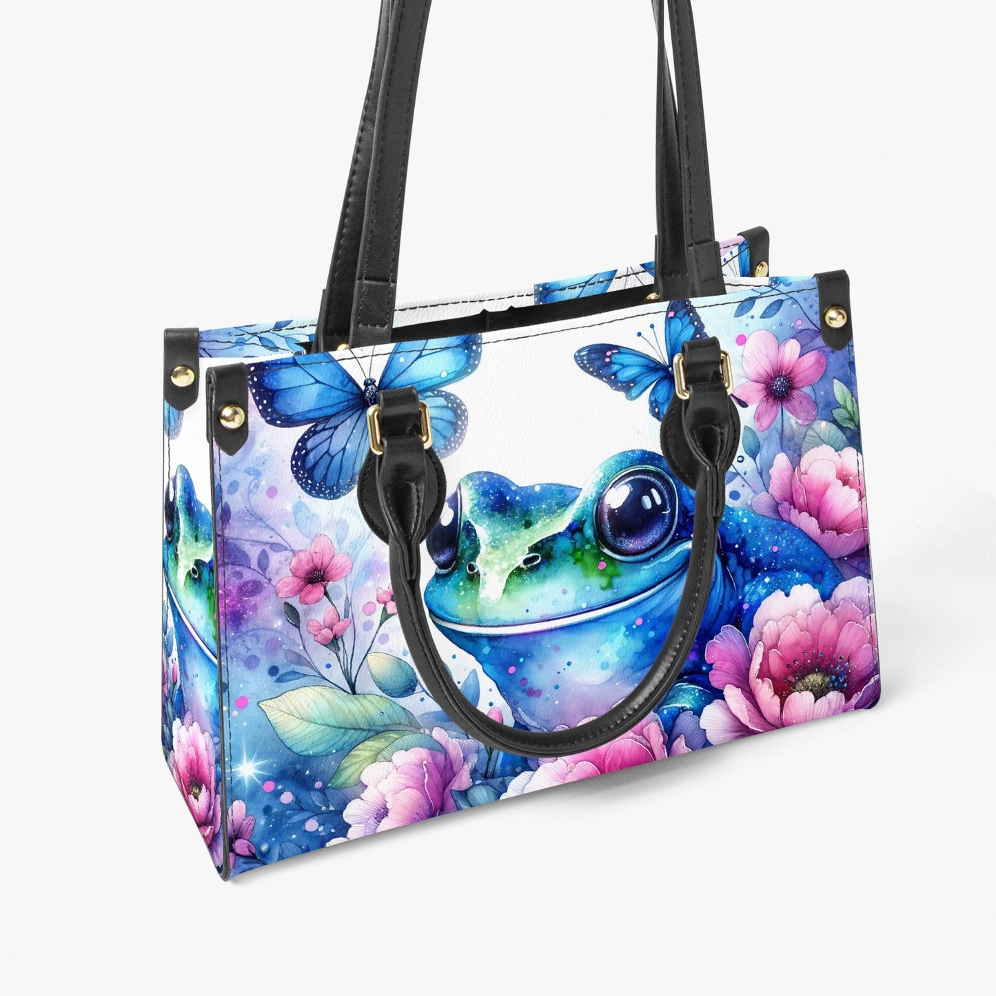 Women's Tote Bag - Long Strap - Frog