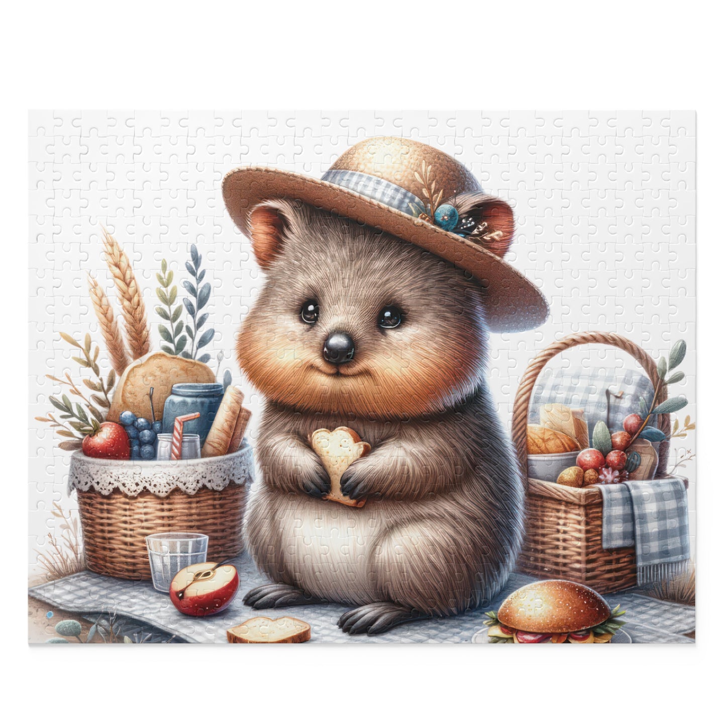 Personalised/Non-Personalised Puzzle, Quokka (120, 252, 500-Piece)