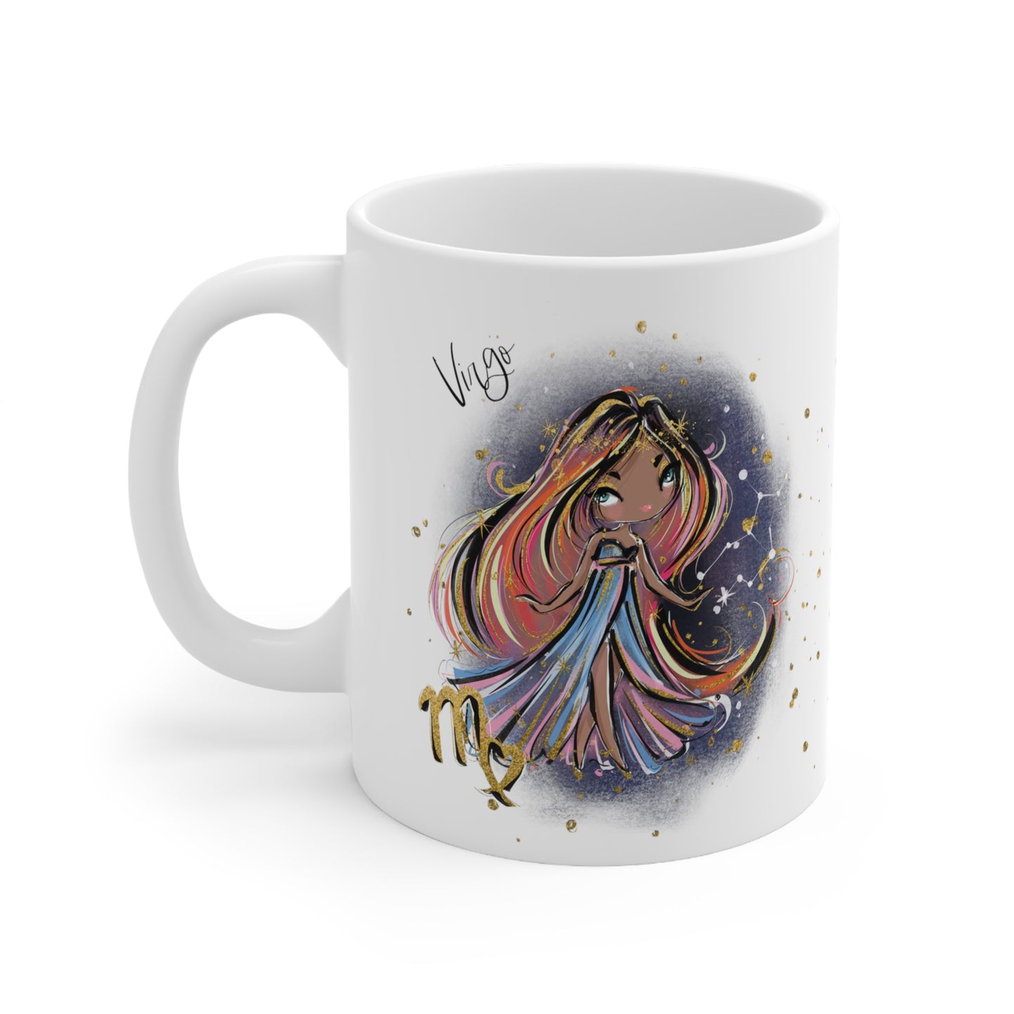 Personalised/Non Personalised Zodiac Sign, Taurus, Ceramic Mug 11oz