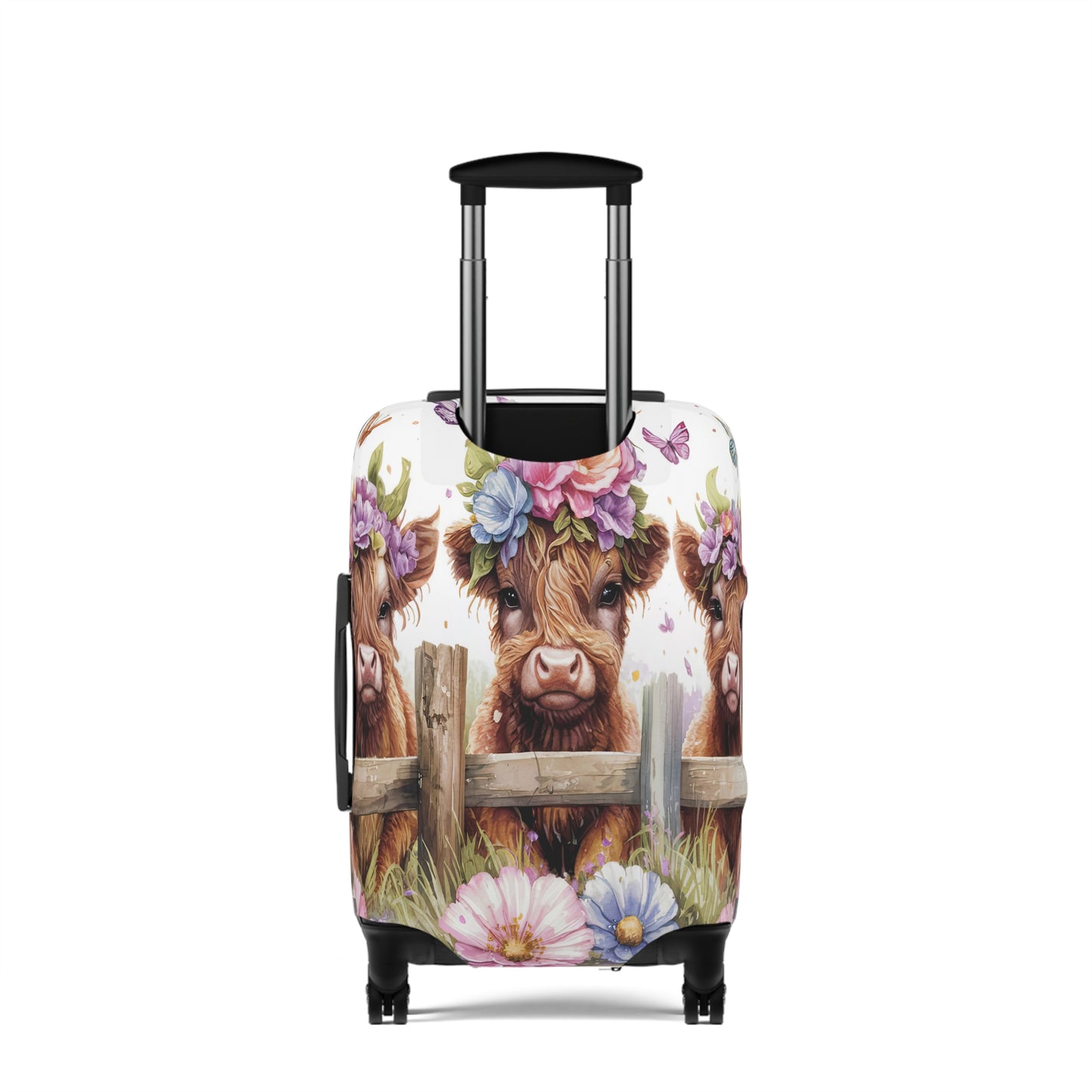 Luggage Cover, Highland Cow, awd-1764