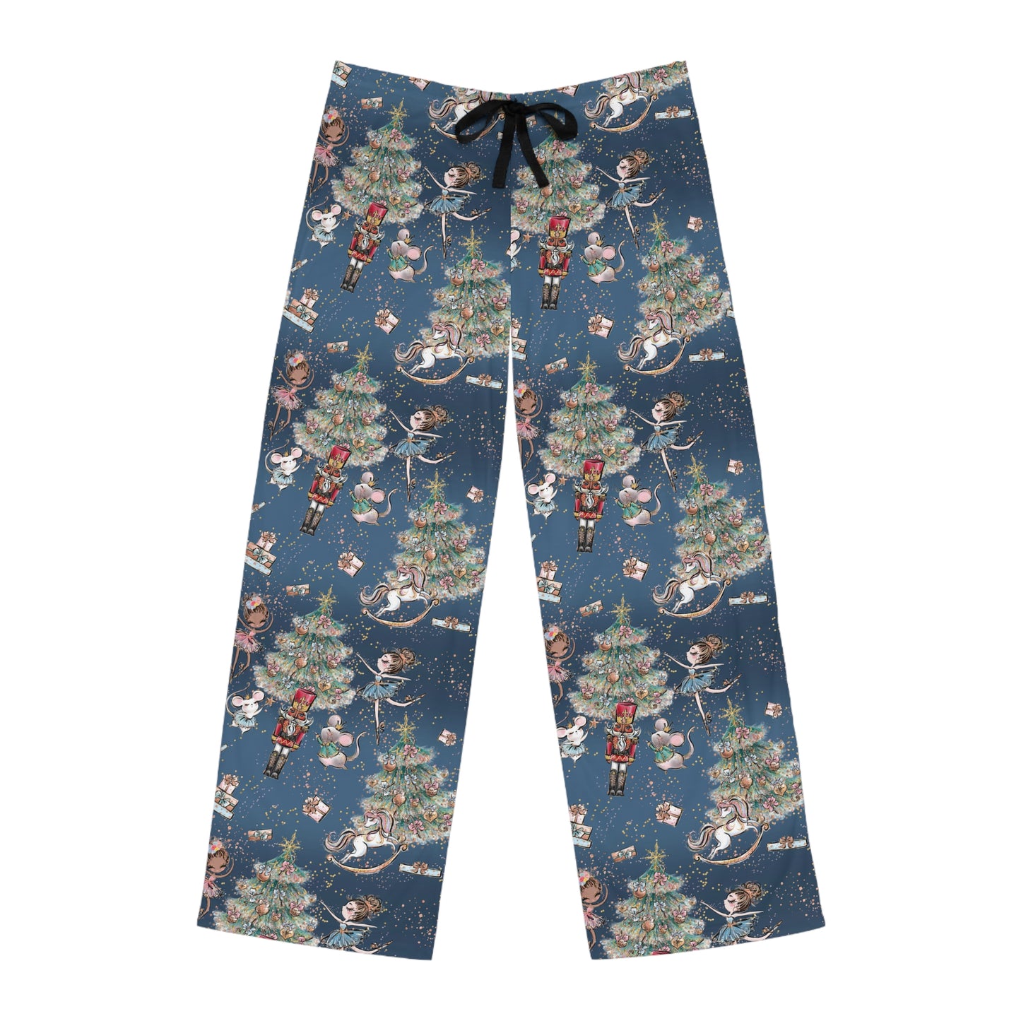 Men's Pajama Pants, Christmas Nutcracker, Sleepwear Bottoms