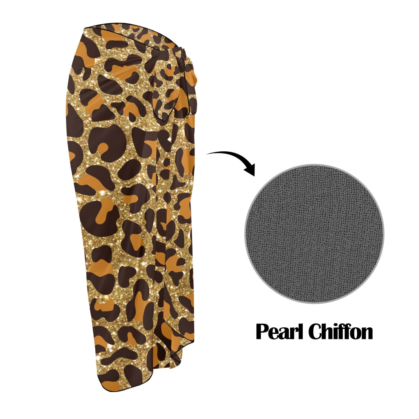Animal print 5 Long Beach Sarong Wrap