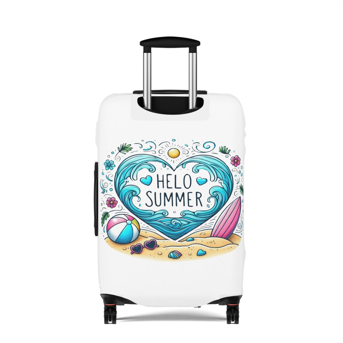 Luggage Cover, Travel, Hello Summer, awd-4017