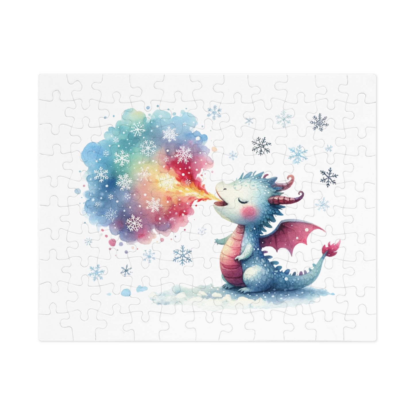 Jigsaw Puzzle, Dragon, Personalised/Non-Personalised (30, 110, 252, 500,1000-Piece)