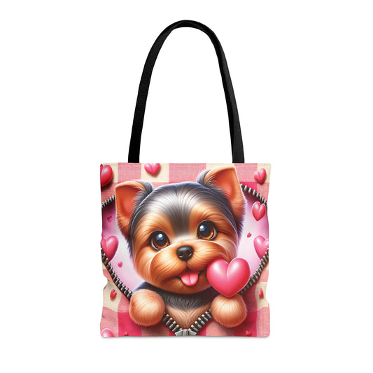 Tote Bag, Cute Dog, Personalised/Non-Personalised Tote bag