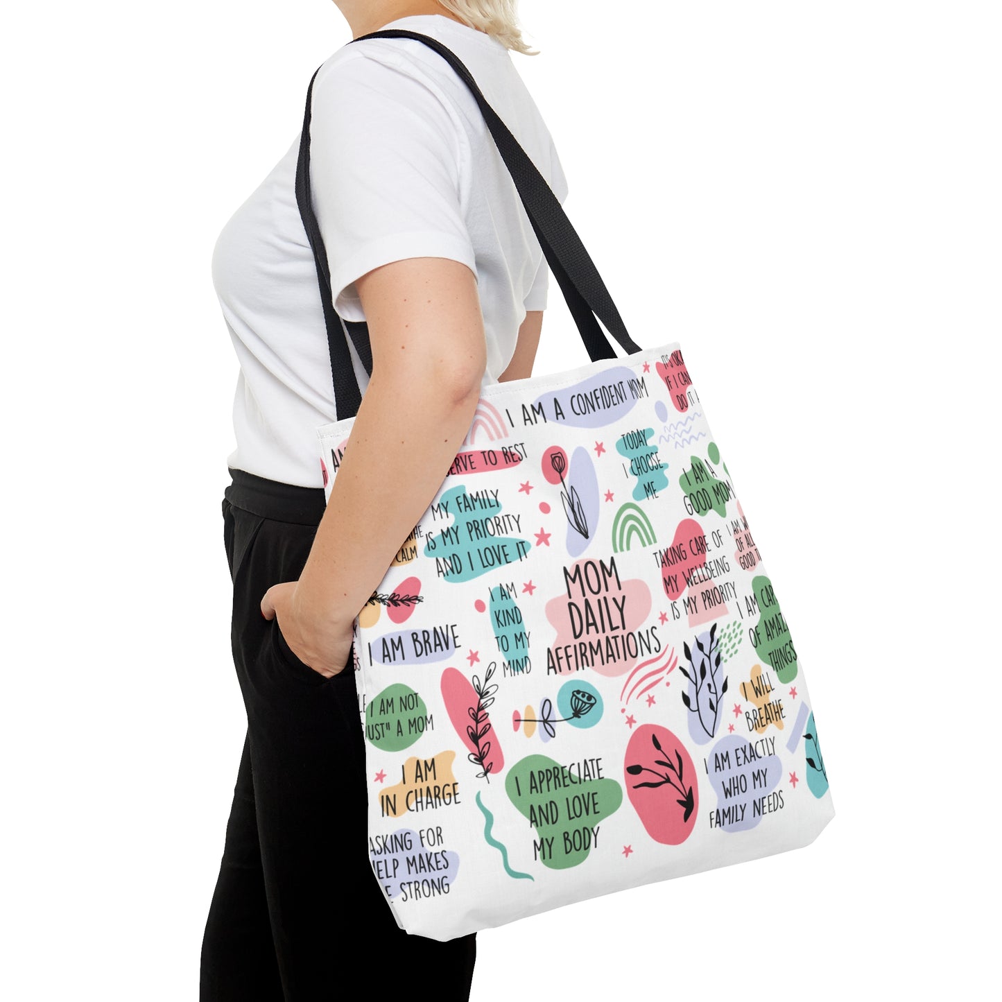 Tote Bag, Affirmations, Mom, Tote bag