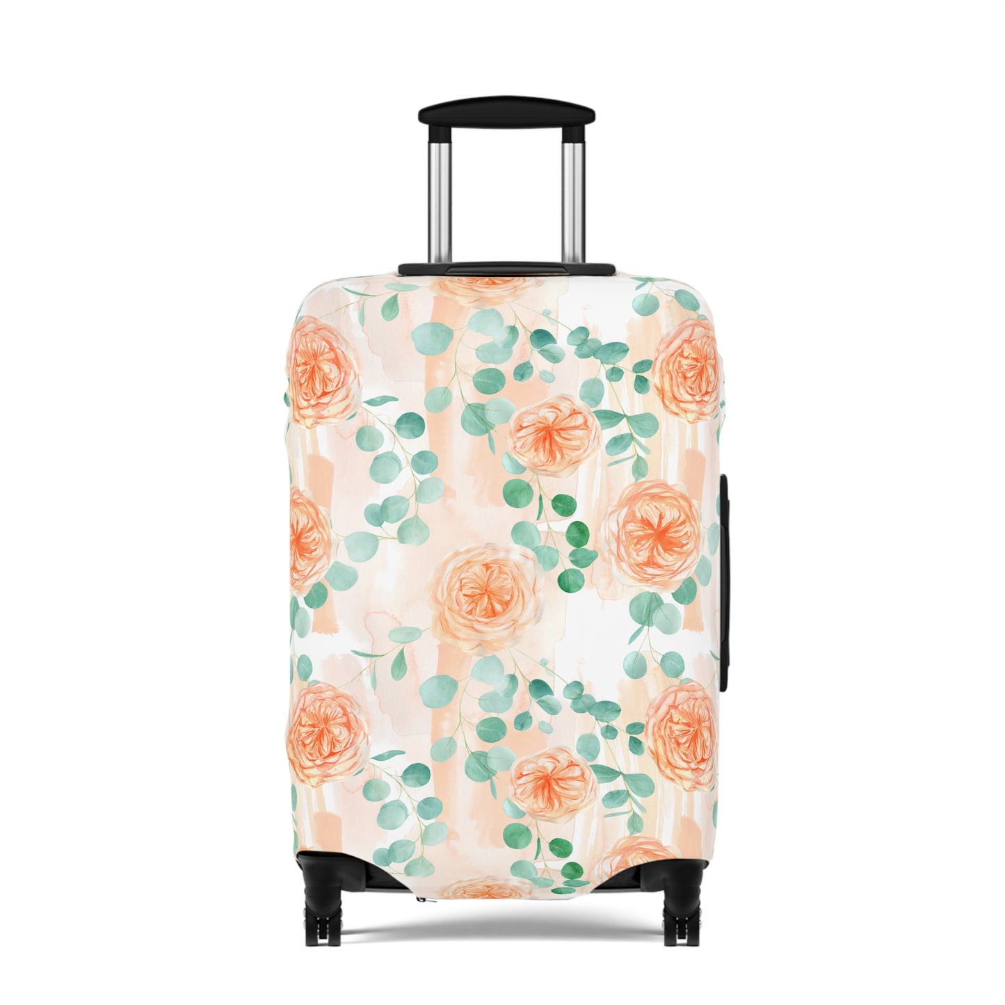 Luggage Cover, Eucalyptus and Roses