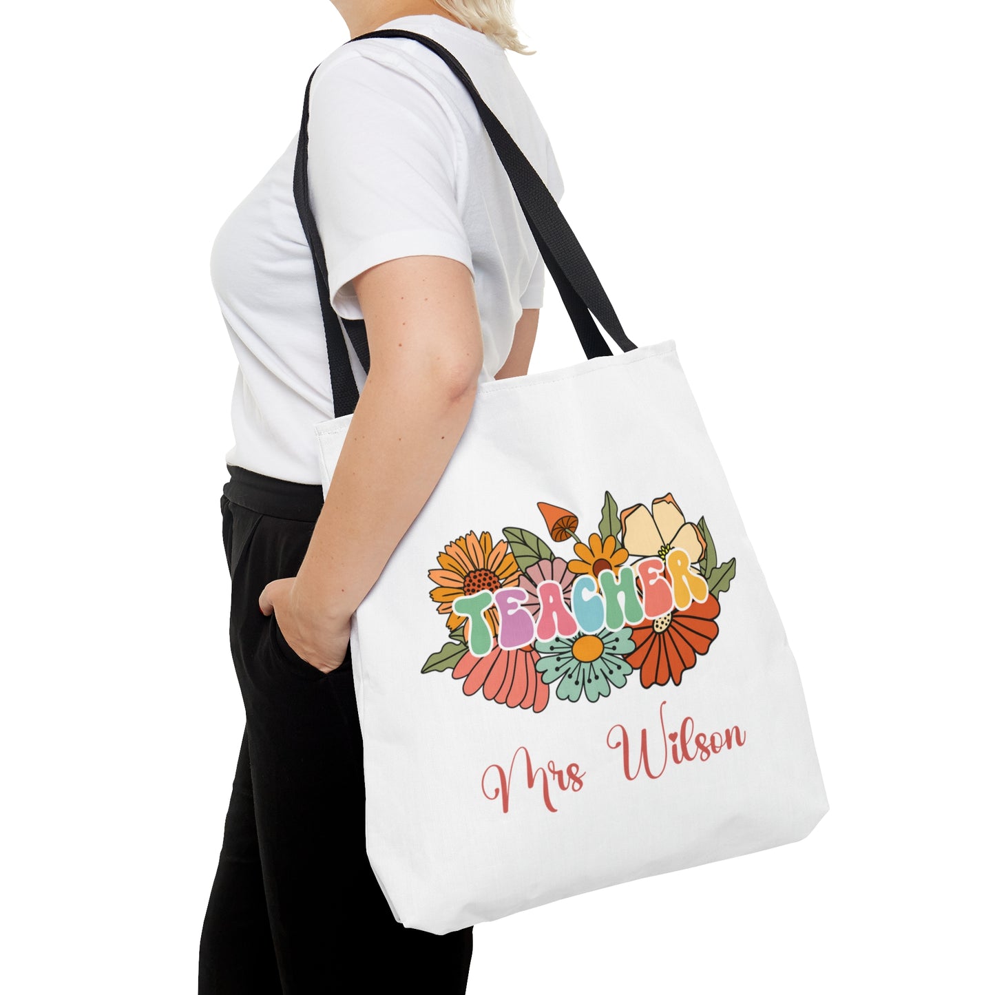 Personalised Tote Bag, Teacher Tote bag