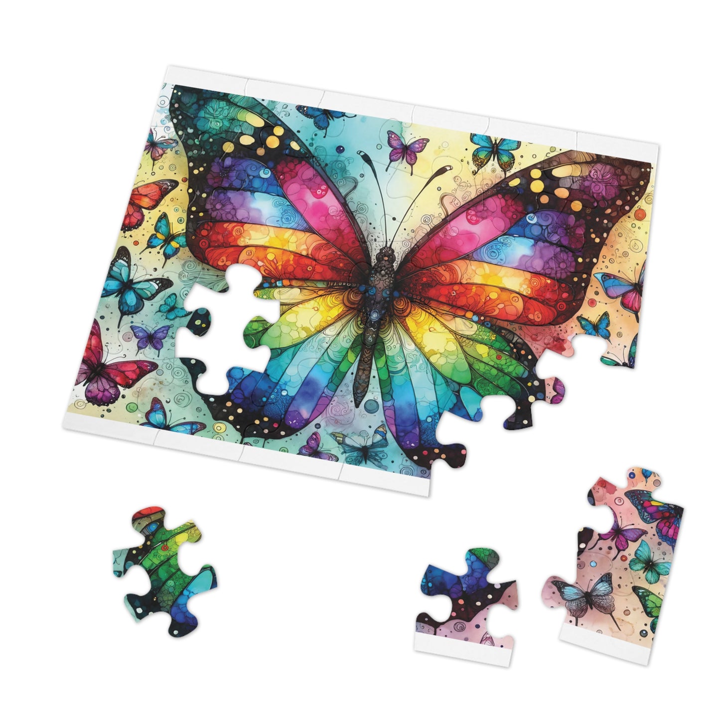 Jigsaw Puzzle, Butterfly Dreams, Personalised/Non-Personalised (30, 110, 252, 500,1000-Piece)