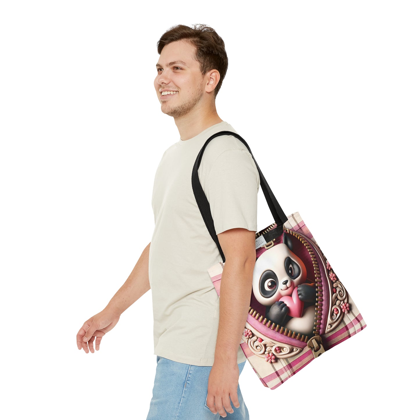 Tote Bag, Panda, Personalised/Non-Personalised Tote bag